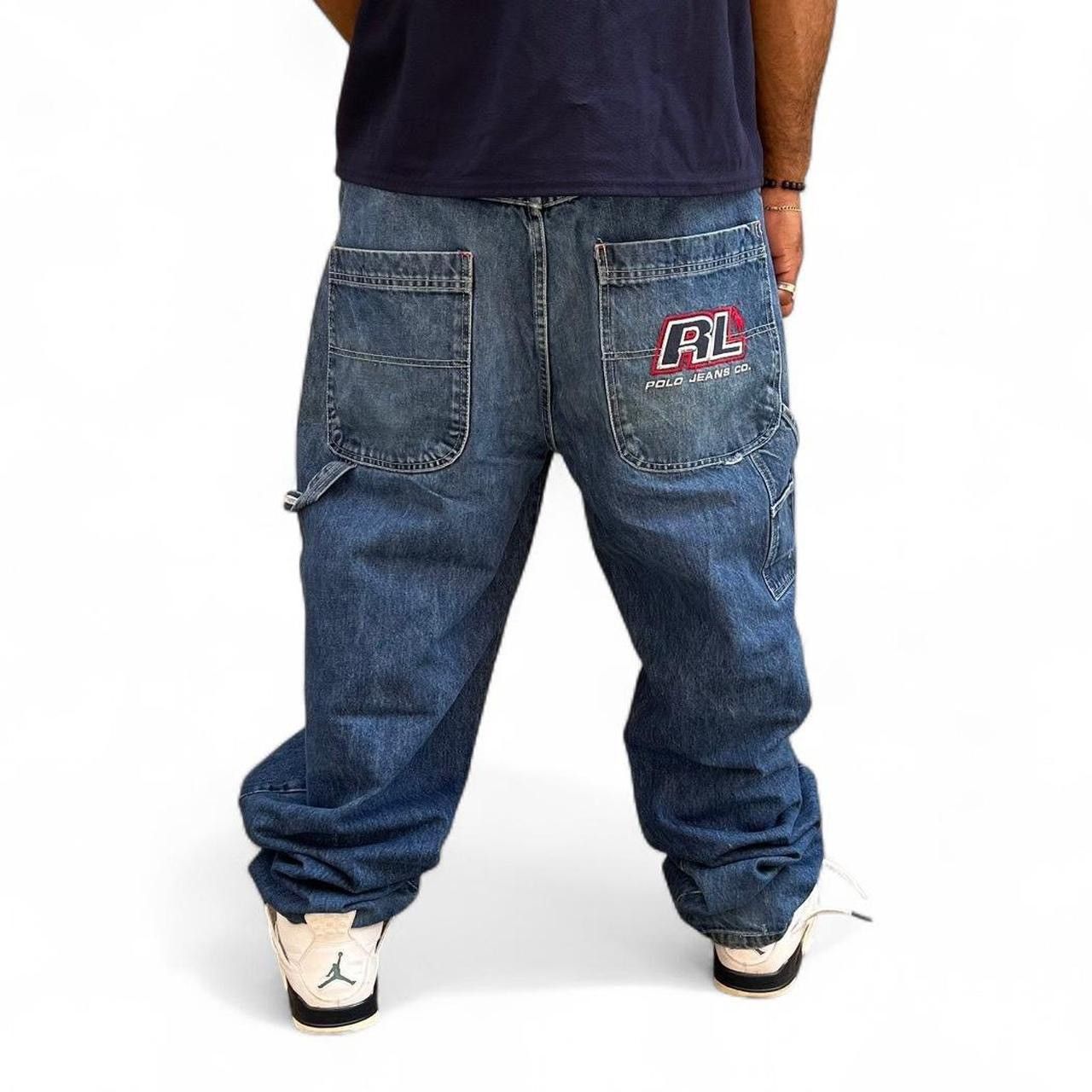Polo Ralph Lauren × Vintage 90s polo carpenter jeans Size US 40 / EU 56 - 1 Thumbnail