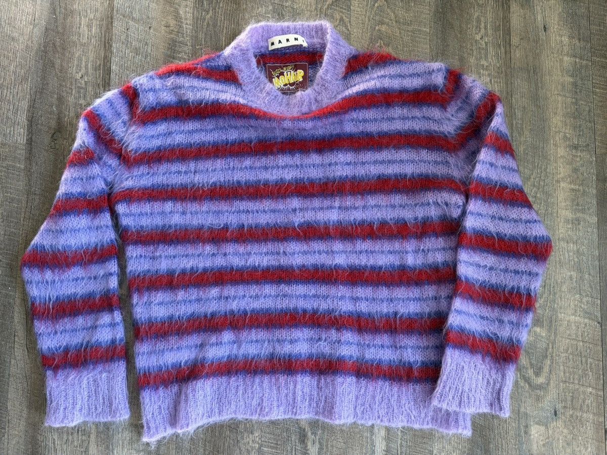 Marni Marni fuzzy wuzzy mohair sweater Size US L / EU 52-54 / 3 - 1 Thumbnail