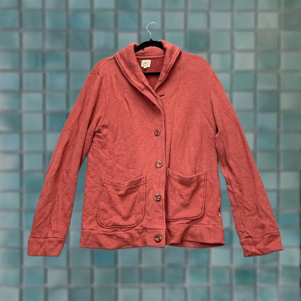 Obey OBEY Sweater Mens L Red Cardigan Heavyweight Lined Pockets Buttons Casual City 90s? No, not applicable - but keep to rules. Size US L / EU 52-54 / 3 - 1 Thumbnail
