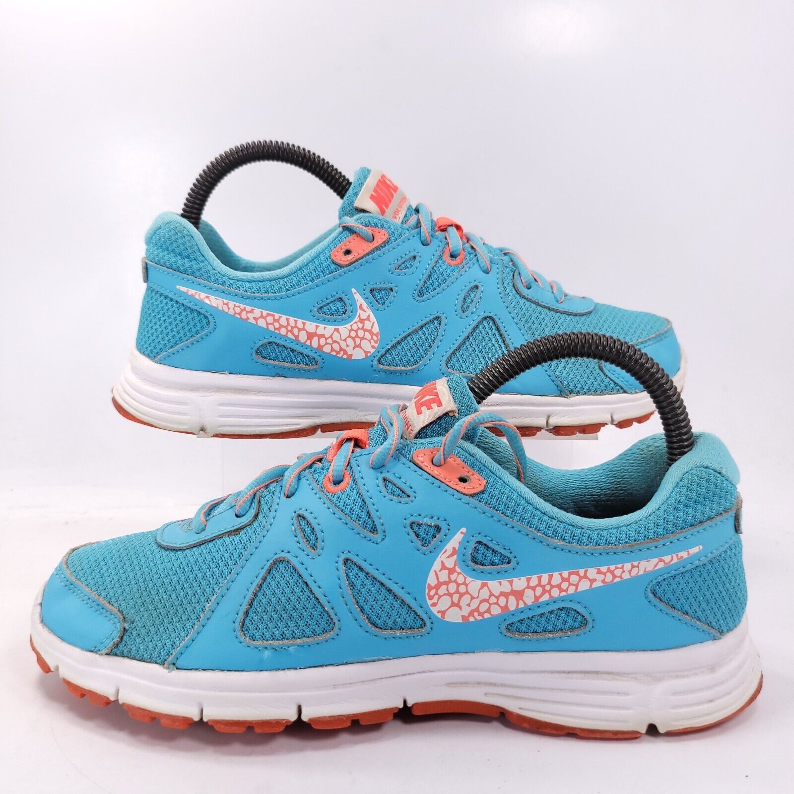 Nike Nike Revolution 2 Shoe Womens Size 7 554900-411 Blue White Size US 7 / IT 37 - 5 Thumbnail