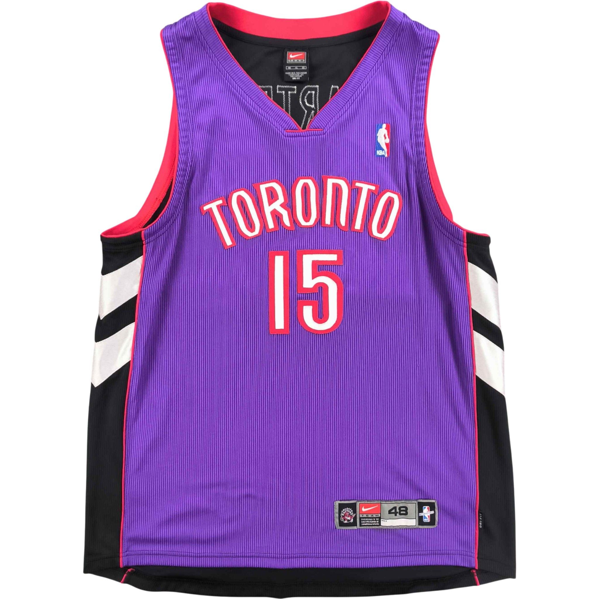 Nike Toronto Raptors Vince Carter Nike Authentic NBA jersey sz 48 Size US L / EU 52-54 / 3 - 1 Thumbnail
