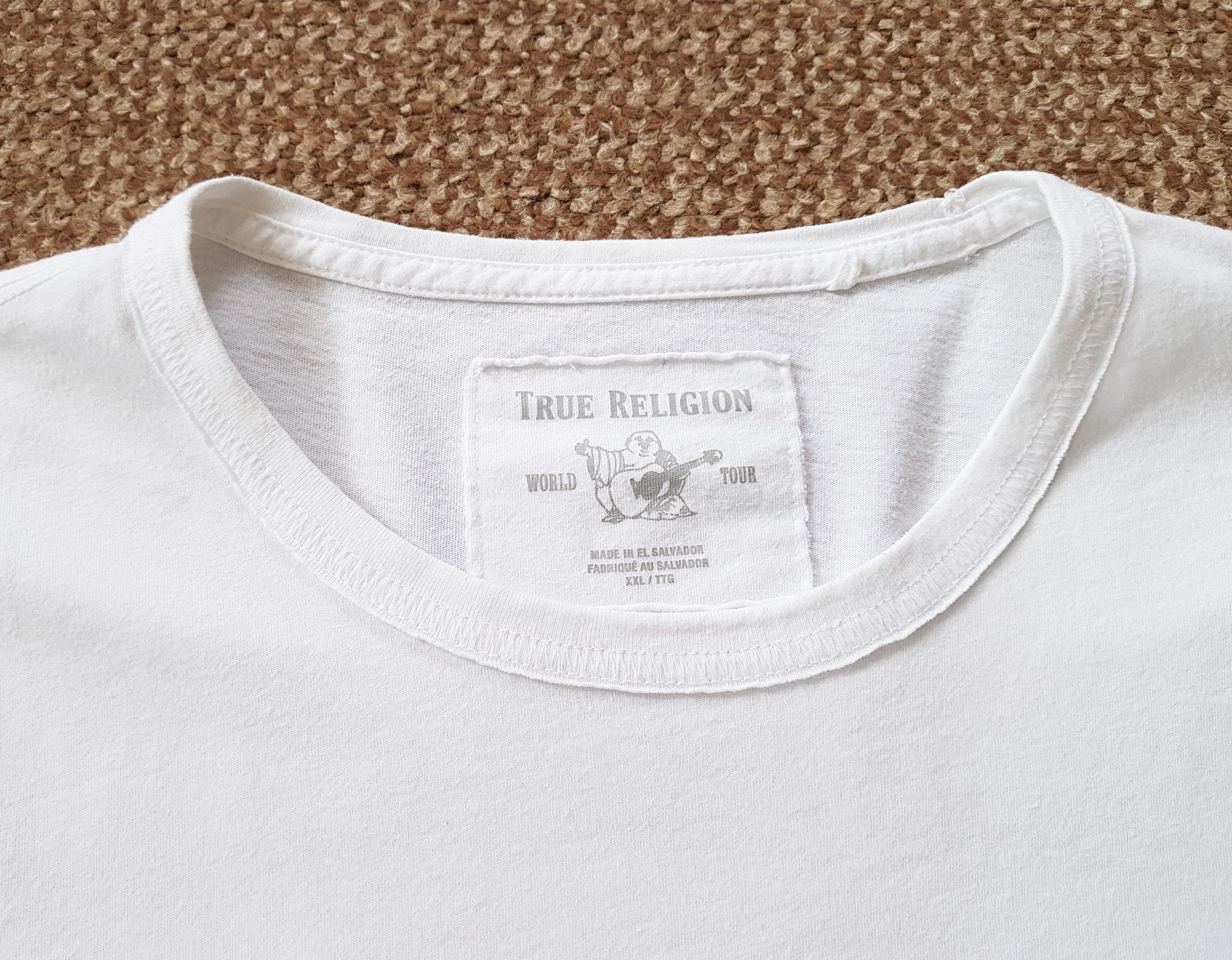 True Religion True Religion Big Logo Buddha Short Sleeve Tee T Shirt XXL Size US XXL / EU 58 / 5 - 8 Thumbnail