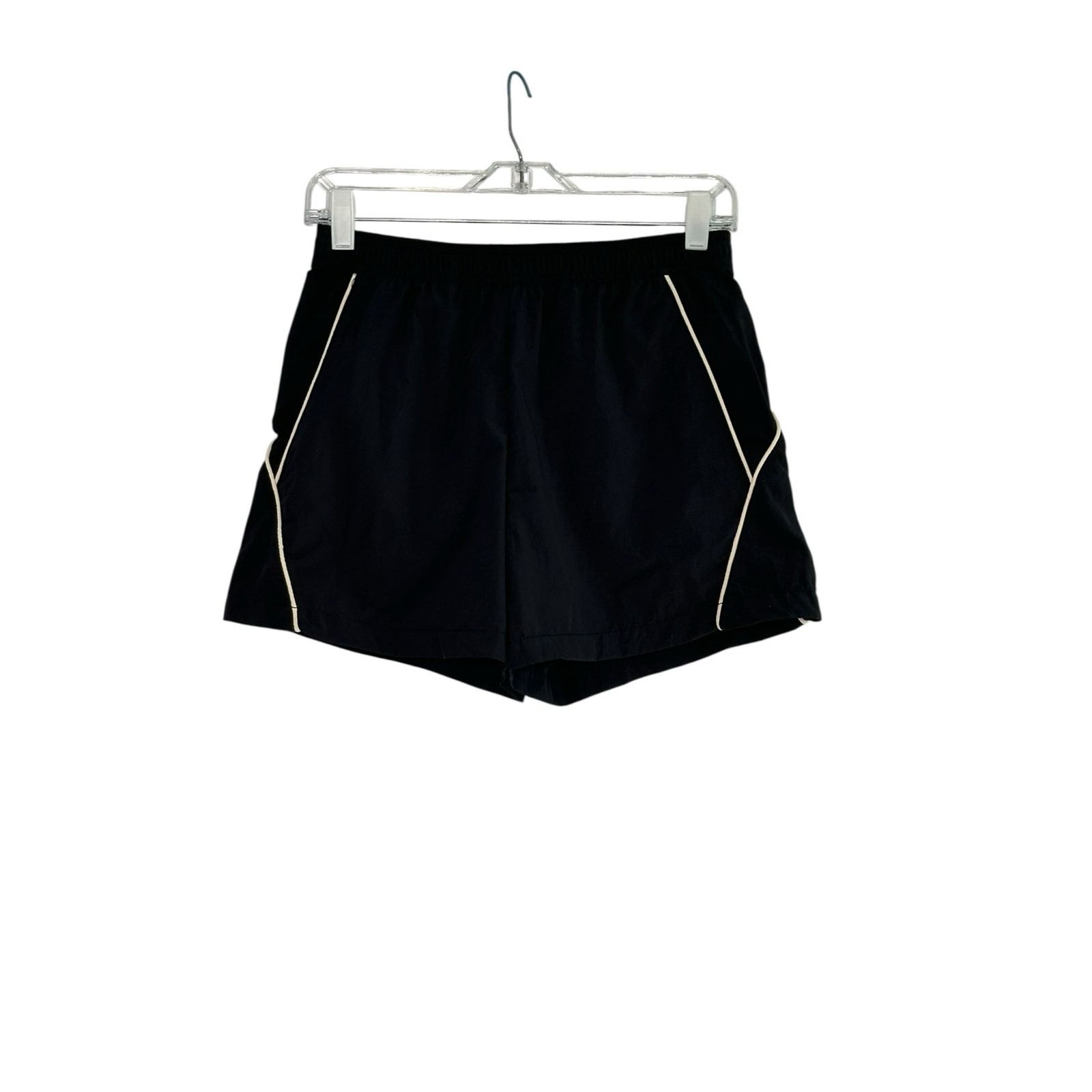 Bdg BDG black white trim pull on athletic shorts size small Size 30" / US 8 / IT 44 - 6 Thumbnail