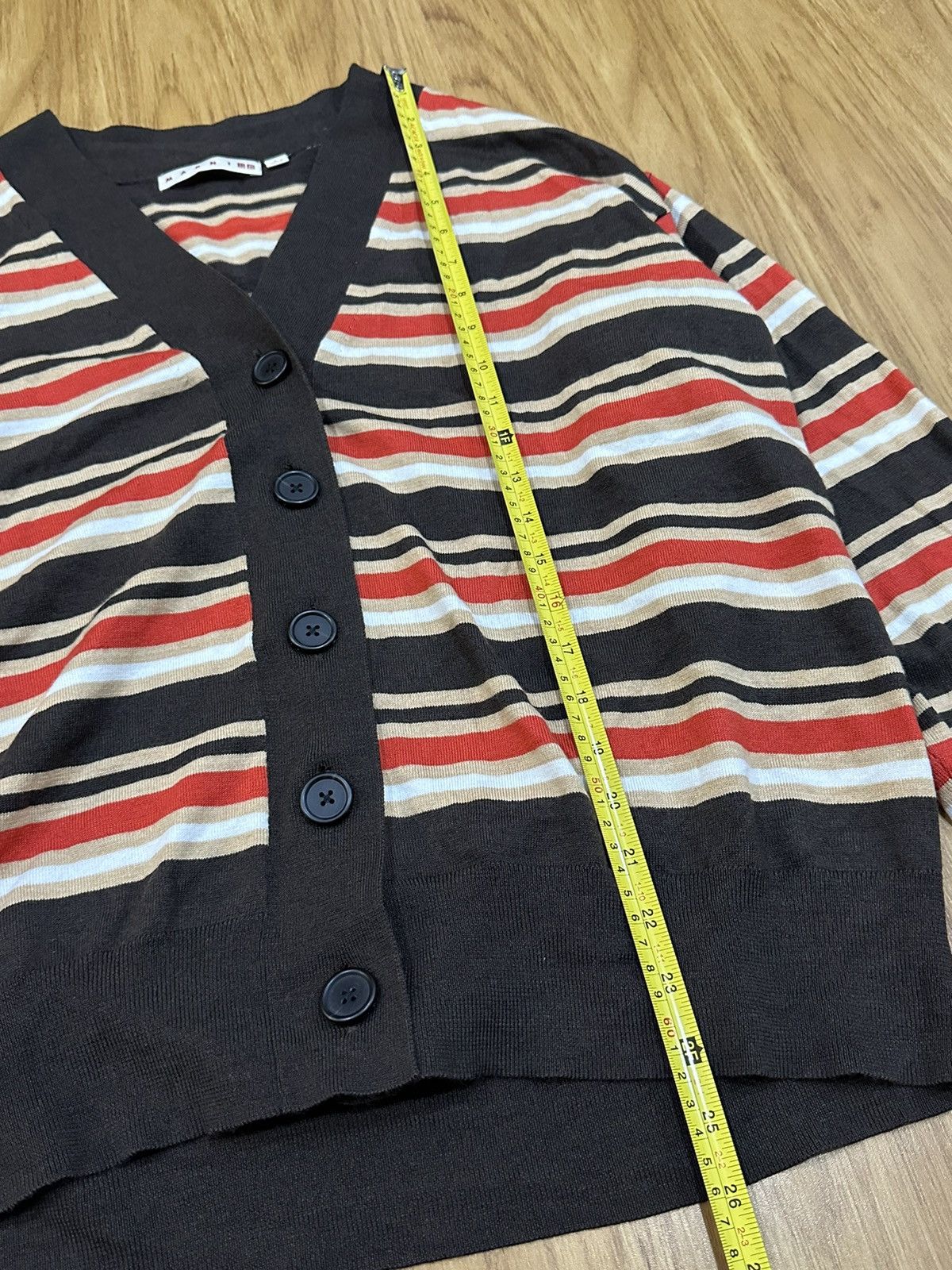 Marni Marni Knitted Stripes Cardigan Size US L / EU 52-54 / 3 - 9 Thumbnail