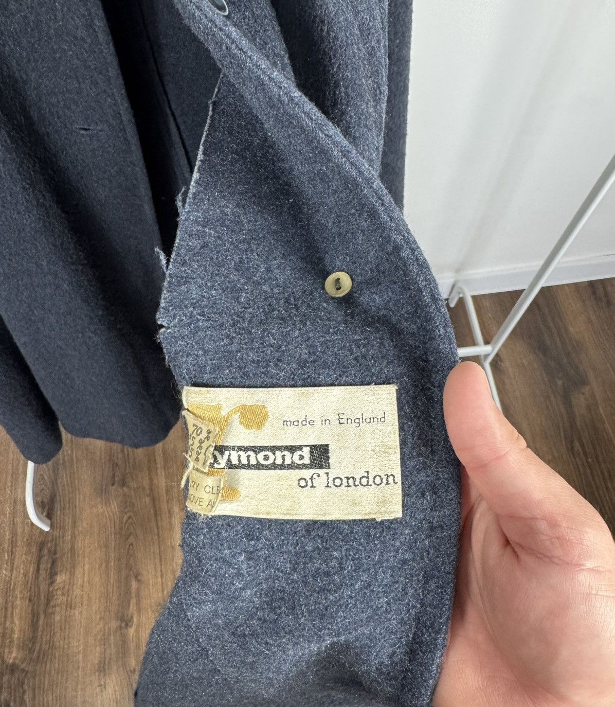 Other Vintage Raymond of London Hooded Wool Cape Cloak Poncho Size US L / EU 52-54 / 3 - 12 Thumbnail