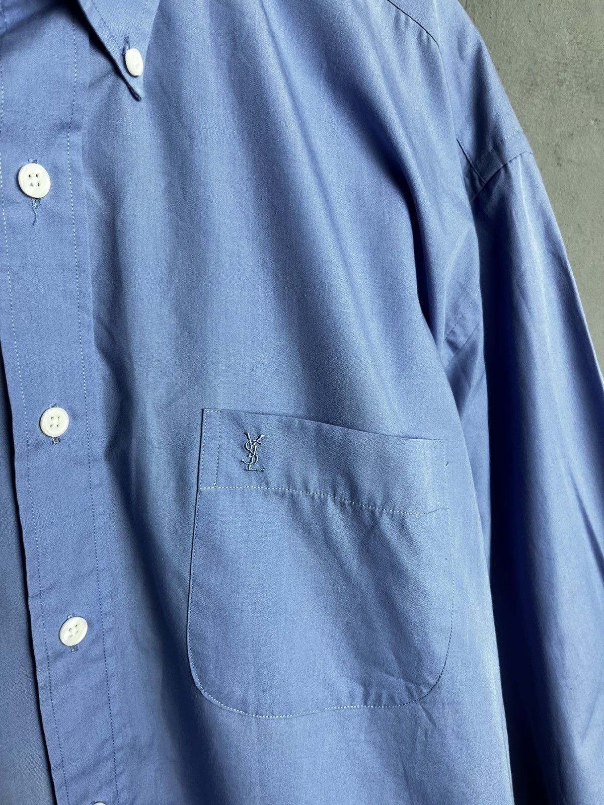 Yves Saint Laurent Yves Saint Laurent button shirt vintage 90s Size US L / EU 52-54 / 3 - 4 Thumbnail
