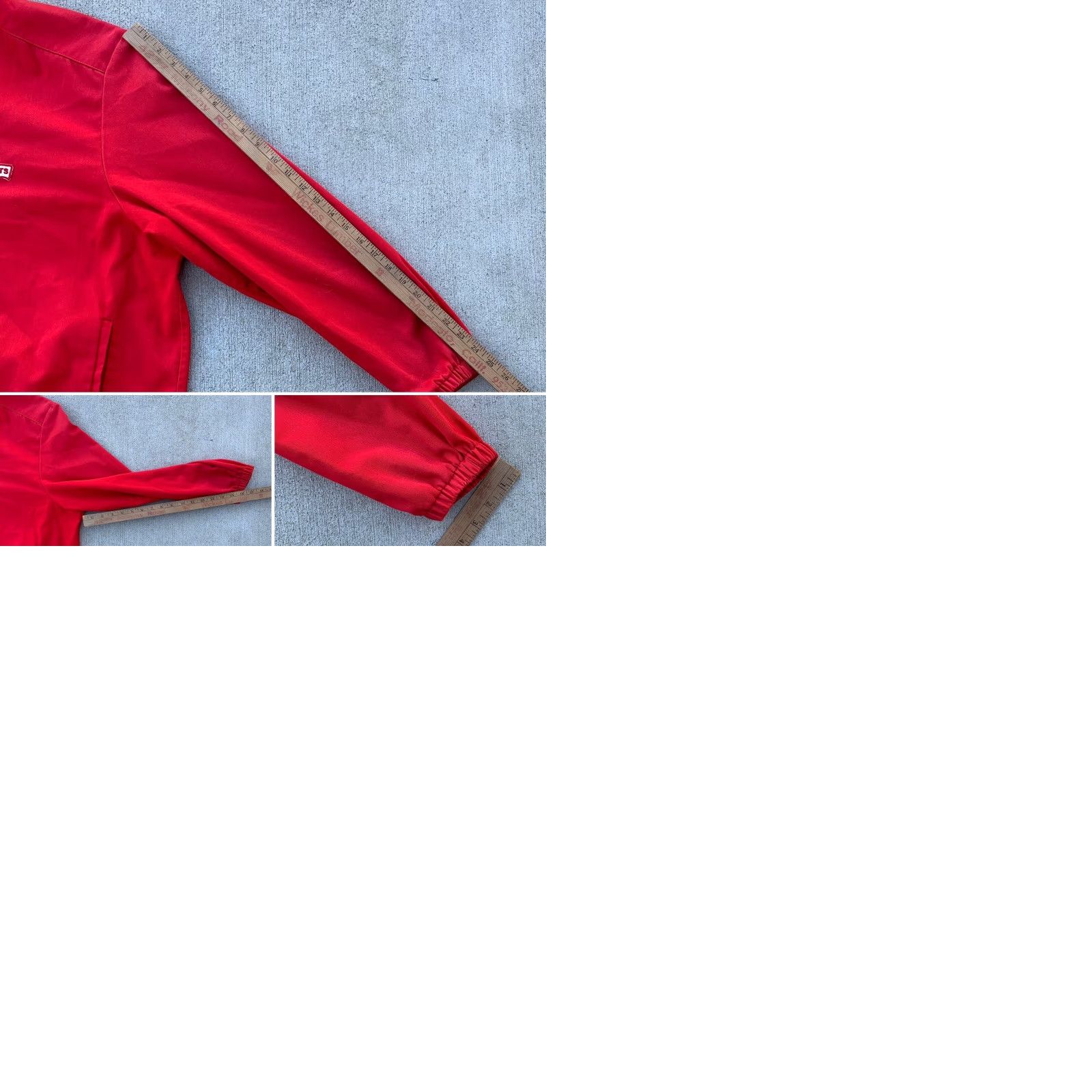 Levi's VINTAGE Levi's jacket red with logo on chest Talon zipper XL Mens Jacket Size US XL / EU 56 / 4 - 12 Thumbnail