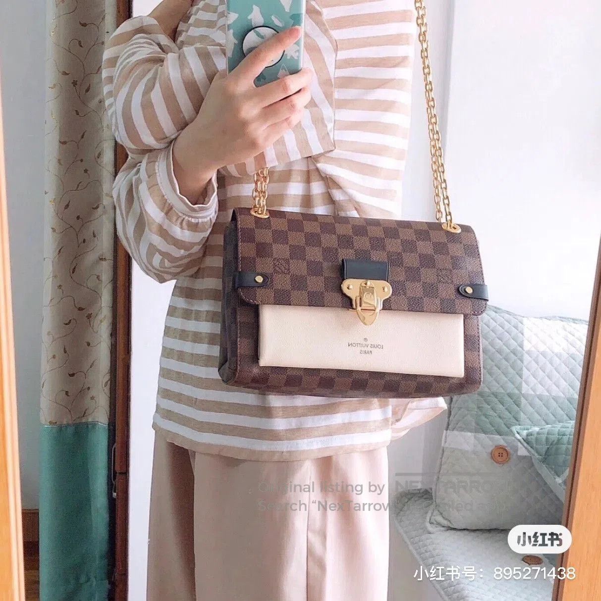 Louis Vuitton Louis Vuitton Damier Ebene Vivian Bag. Size ONE SIZE - 5 Thumbnail