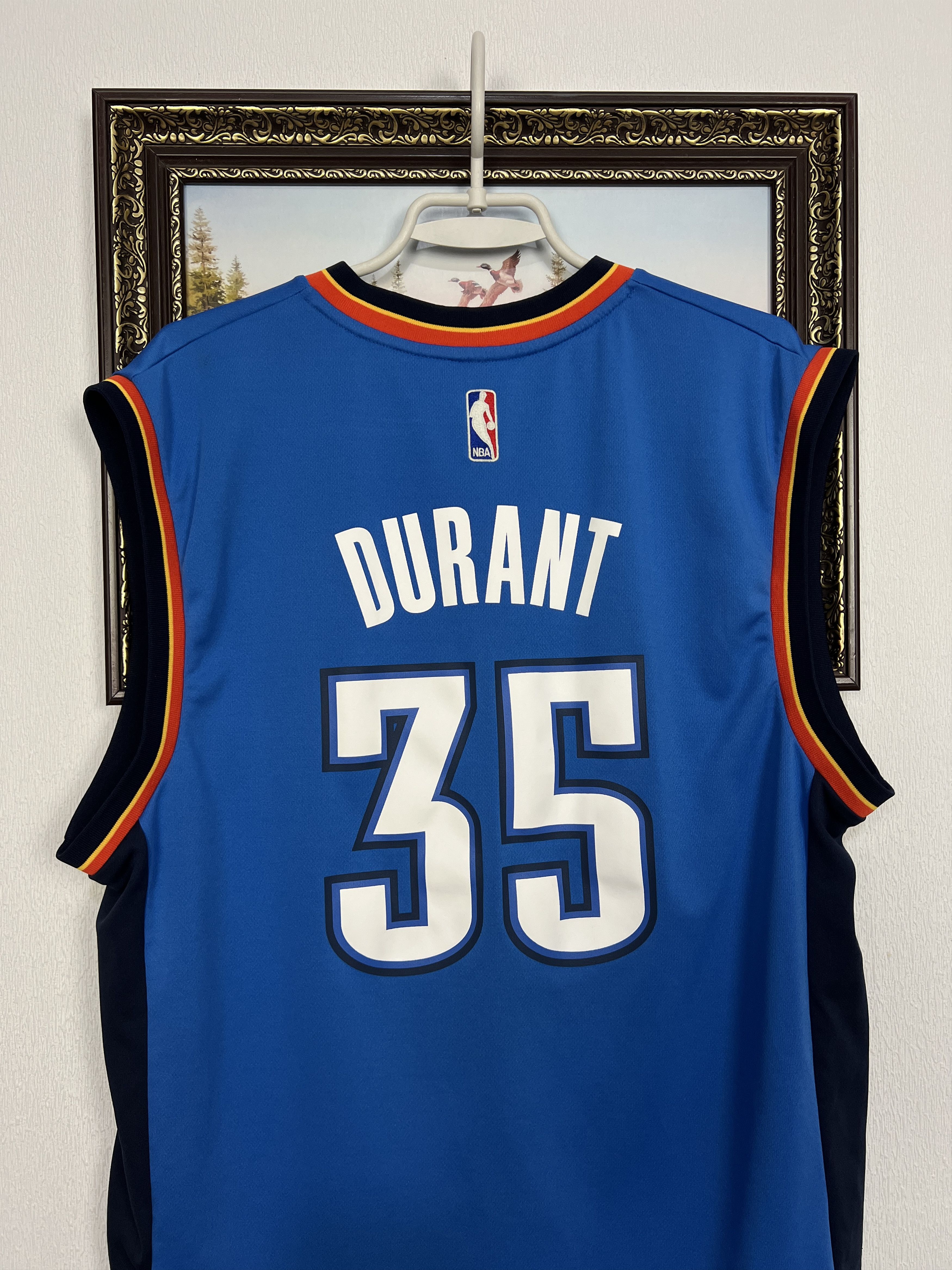 Adidas Adidas Oklahoma City Thunder NBA Jersey #35 Durand Trikot Size US M / EU 48-50 / 2 - 9 Thumbnail