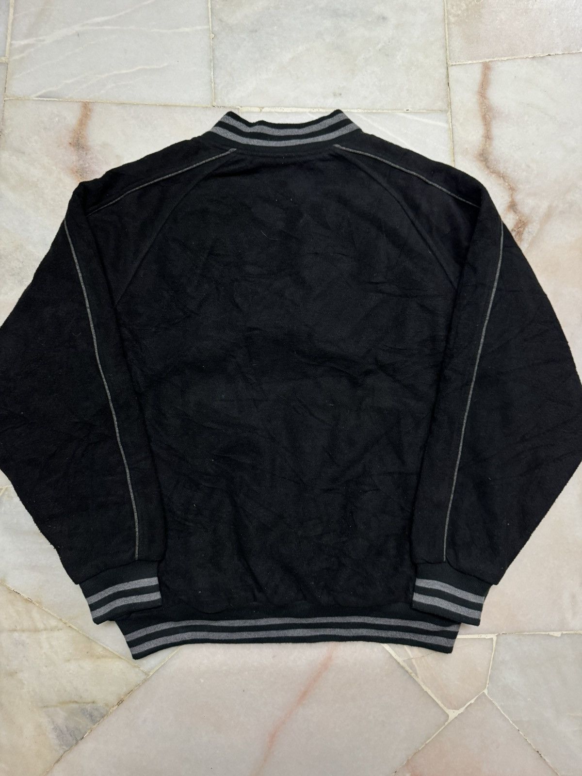 Vintage 💥VINTAGE 90's BASIC JACKET CHAPS RALPH LAUREN SHERPA BLACK Size US L / EU 52-54 / 3 - 15 Thumbnail