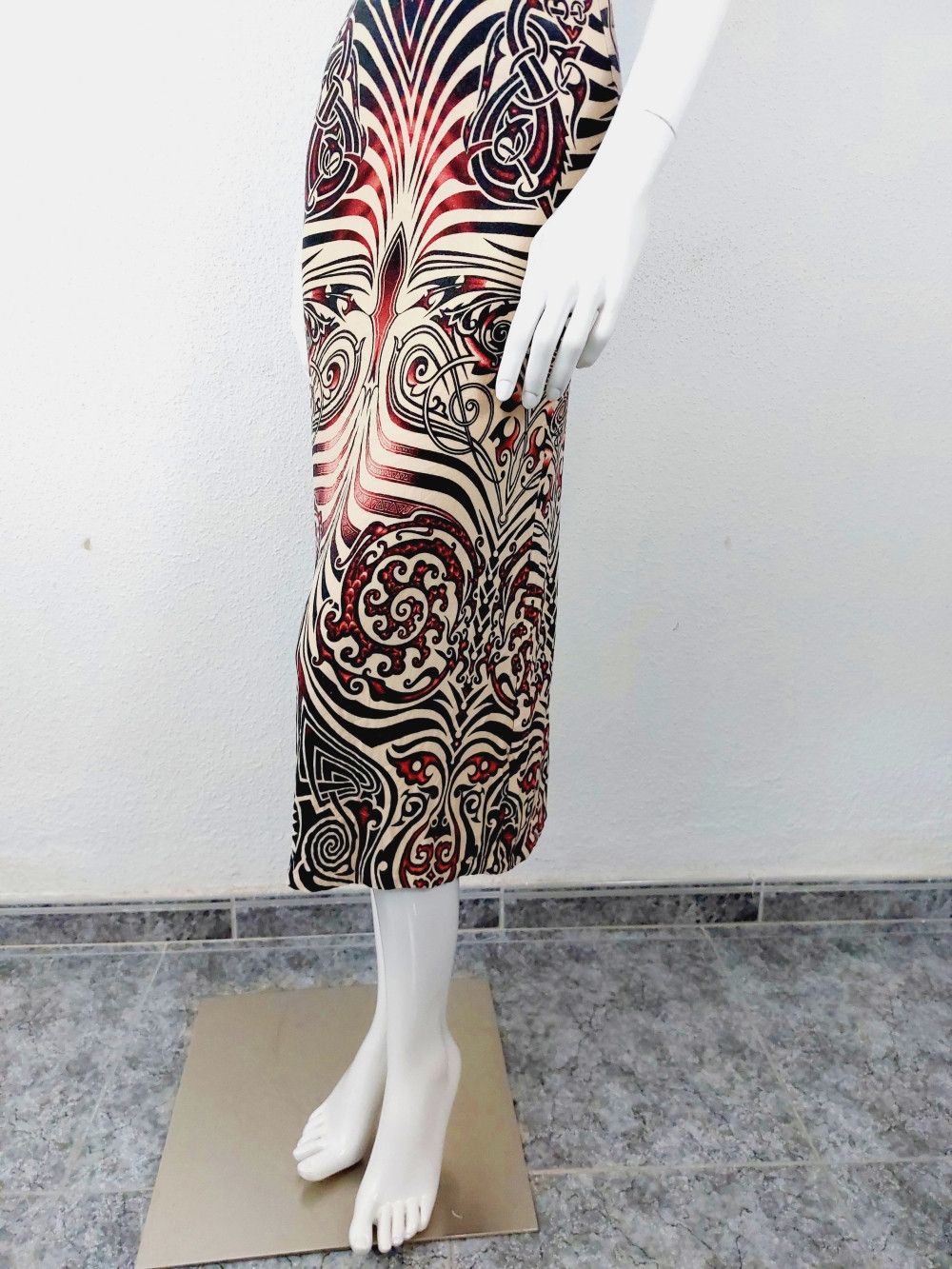 Jean Paul Gaultier Jean Paul Gaultier Maori Skeleton Drago Tattoo Dress Size M / US 6-8 / IT 42-44 - 4 Thumbnail