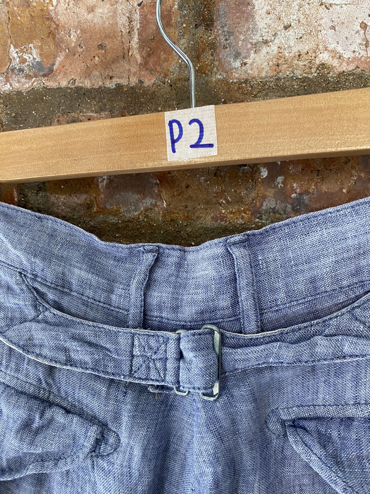 Kapital × Kapital Kountry Vtg Kapital 3/4 linen military pants Size US 32 / EU 48 - 14 Thumbnail