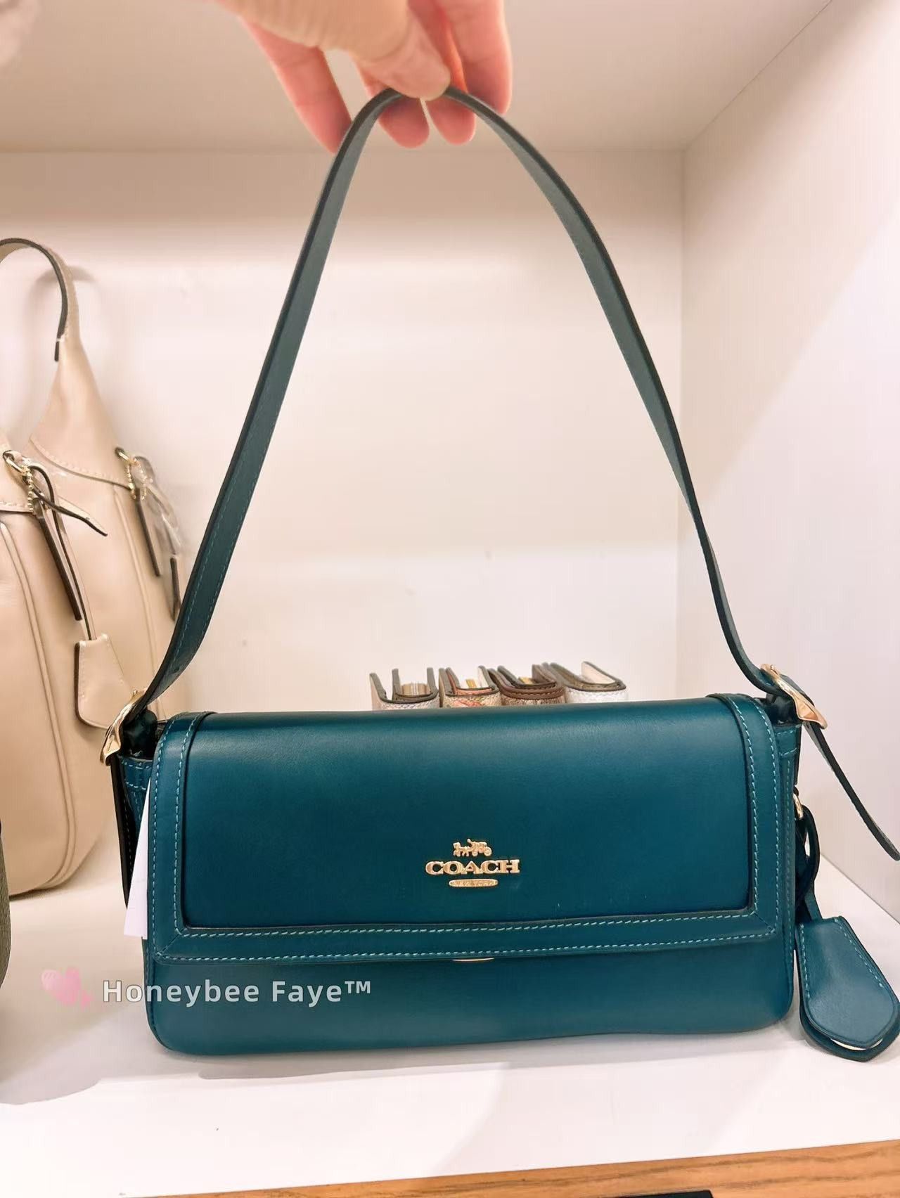 Coach Etta Small Flap Shoulder Bag CCV63 Size ONE SIZE - 5 Thumbnail
