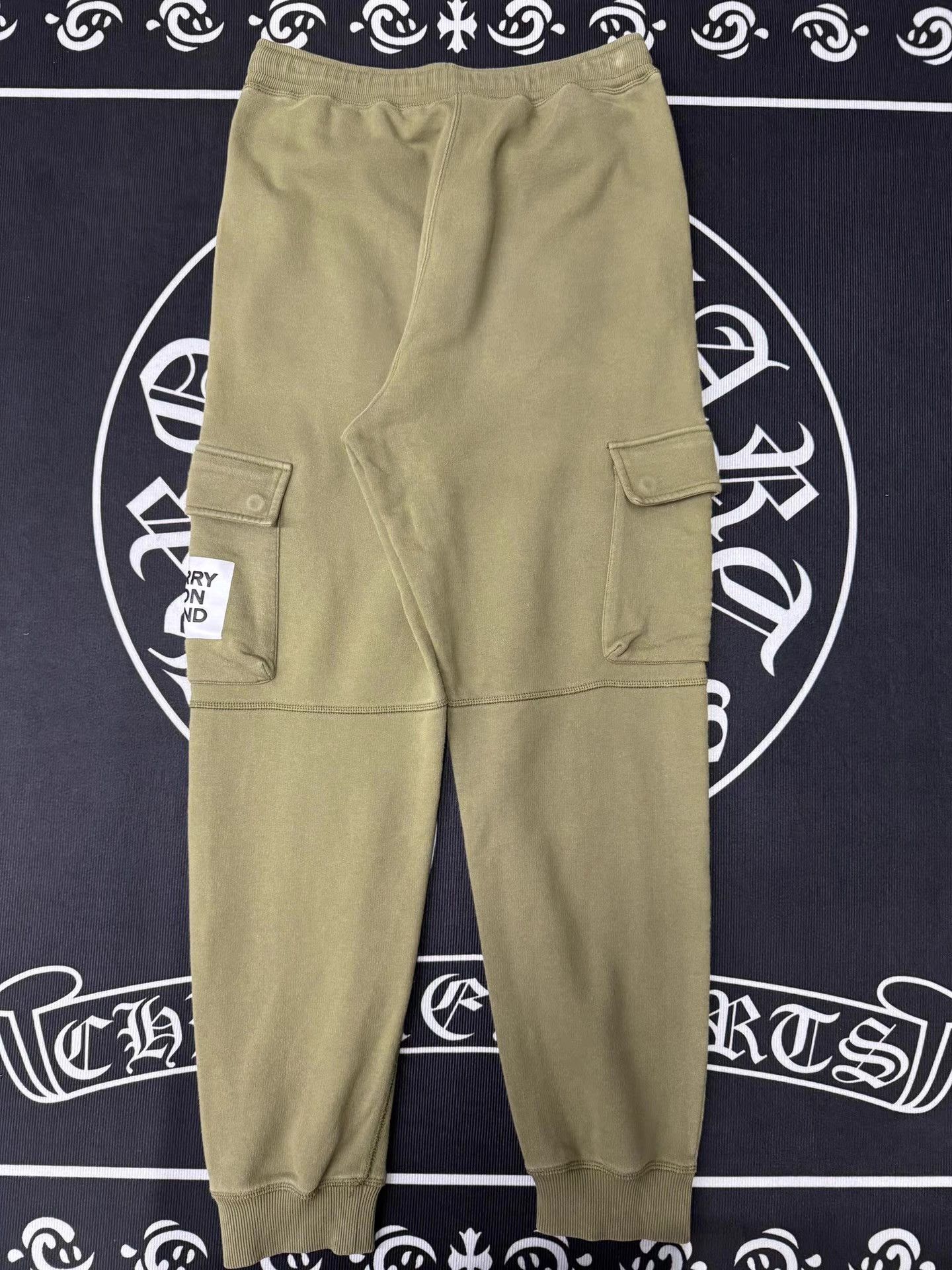 Burberry Burberry Army Green Drawstring Jogger Pants Q10 Size US 32 / EU 48 - 3 Thumbnail