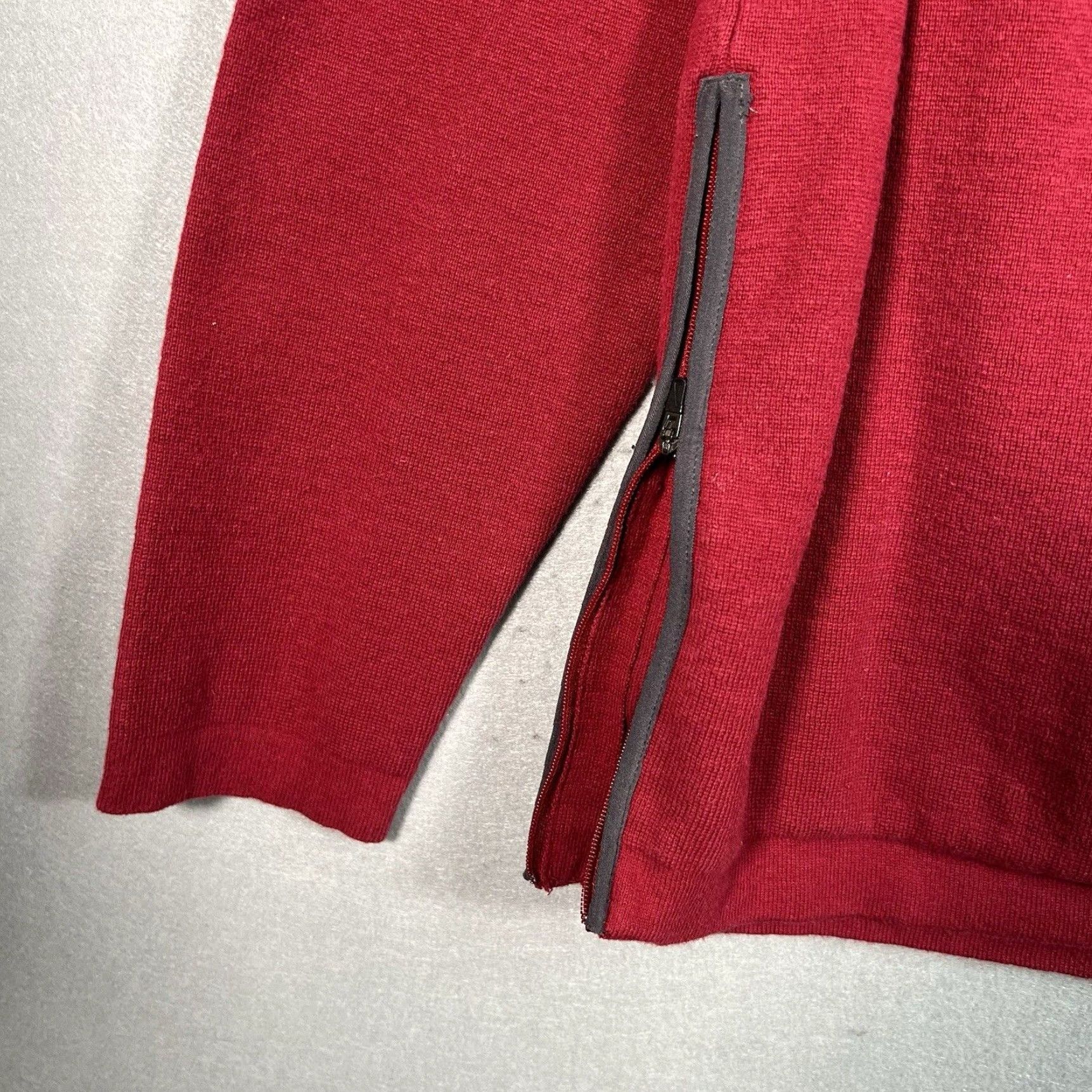 Nike VINTAGE Nike 1/4 Zip Sweatshirt Mens XL Red Size XL / US 12-14 / IT 48-50 - 5 Thumbnail