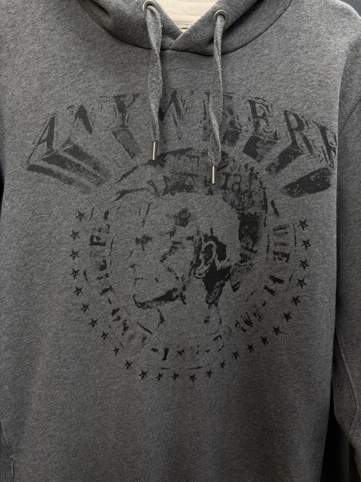 Diesel Vintage Y2k Diesel Hoodie Grey Graphic Pullover Size M Size US M / EU 48-50 / 2 - 4 Thumbnail