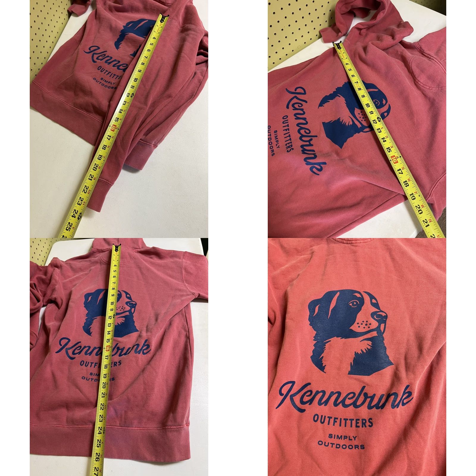 Comfort Colors Kennebunk Outfitters Comfort Colors Nantucket Red Hoodie Sweatshirt S Men Pullover Cotton Blend Red Size US S / EU 44-46 / 1 - 8 Thumbnail
