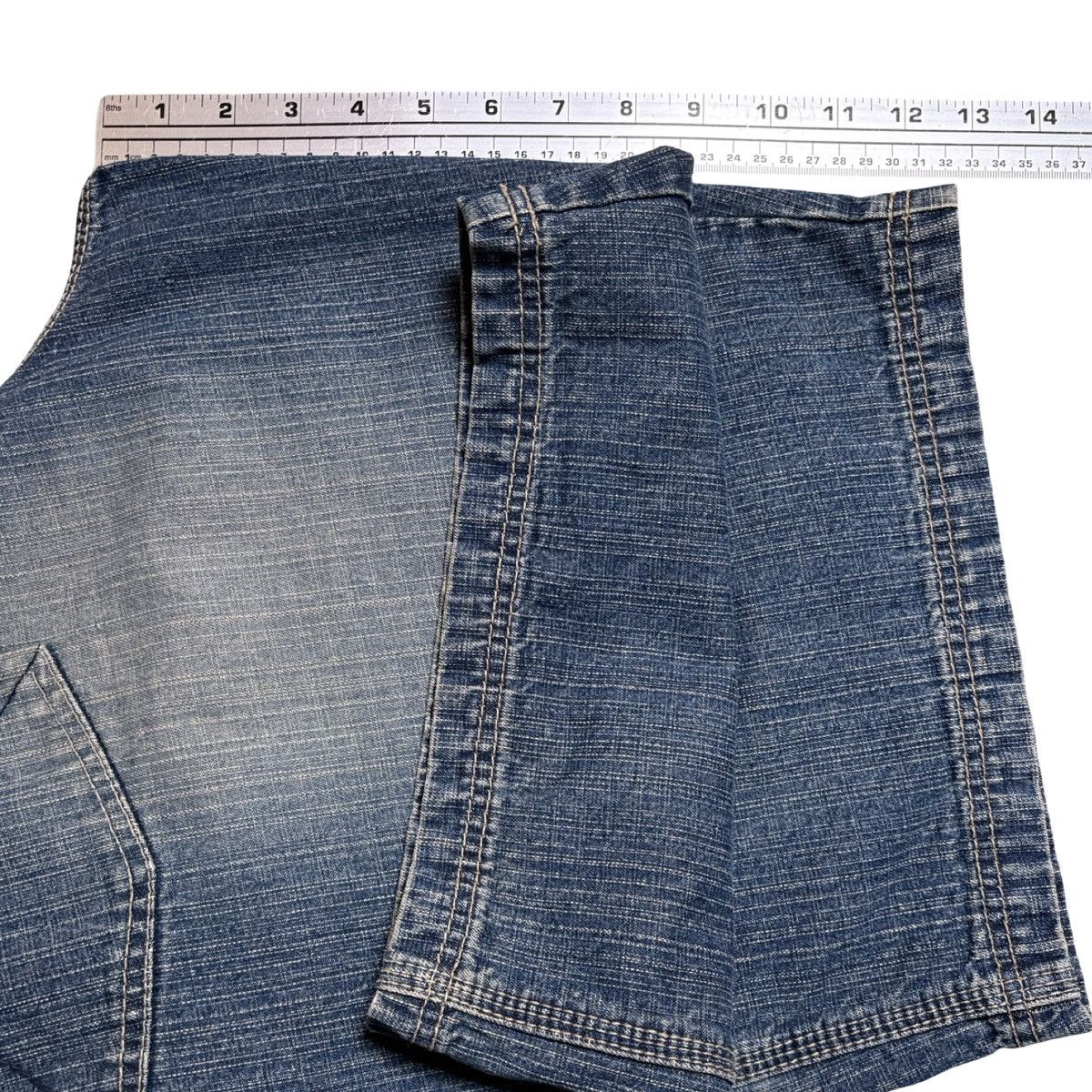 Other Vintage Y2K Jordin Denim Jean Shorts Jorts Carpenter Skater Size US 36 / EU 52 - 6 Thumbnail