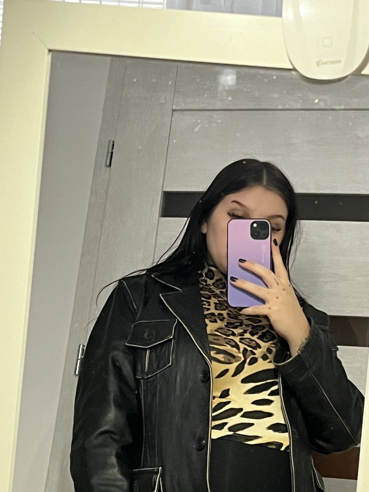 Vintage manguun leather jacket size l vintage y2k old school Size US L / EU 52-54 / 3 - 4 Thumbnail