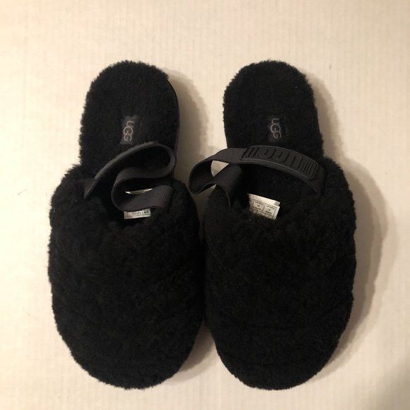 Ugg UGG WOMEN'S NEW BLACK SANDALS SIZE: 9 Size US 9 / IT 39 - 1 Thumbnail