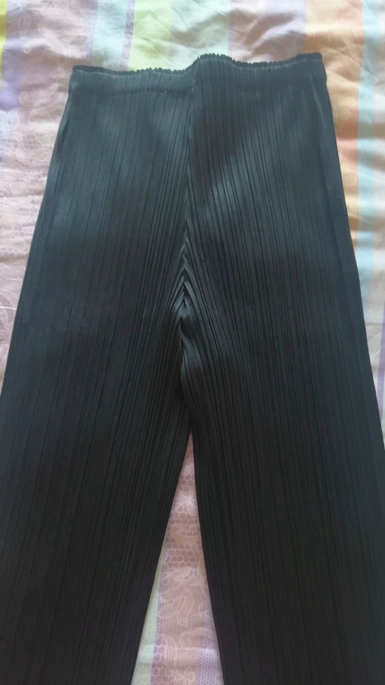 Issey Miyake Issey Miyake size:3 Black pleated pants Size 42" / US 20 - 1 Thumbnail