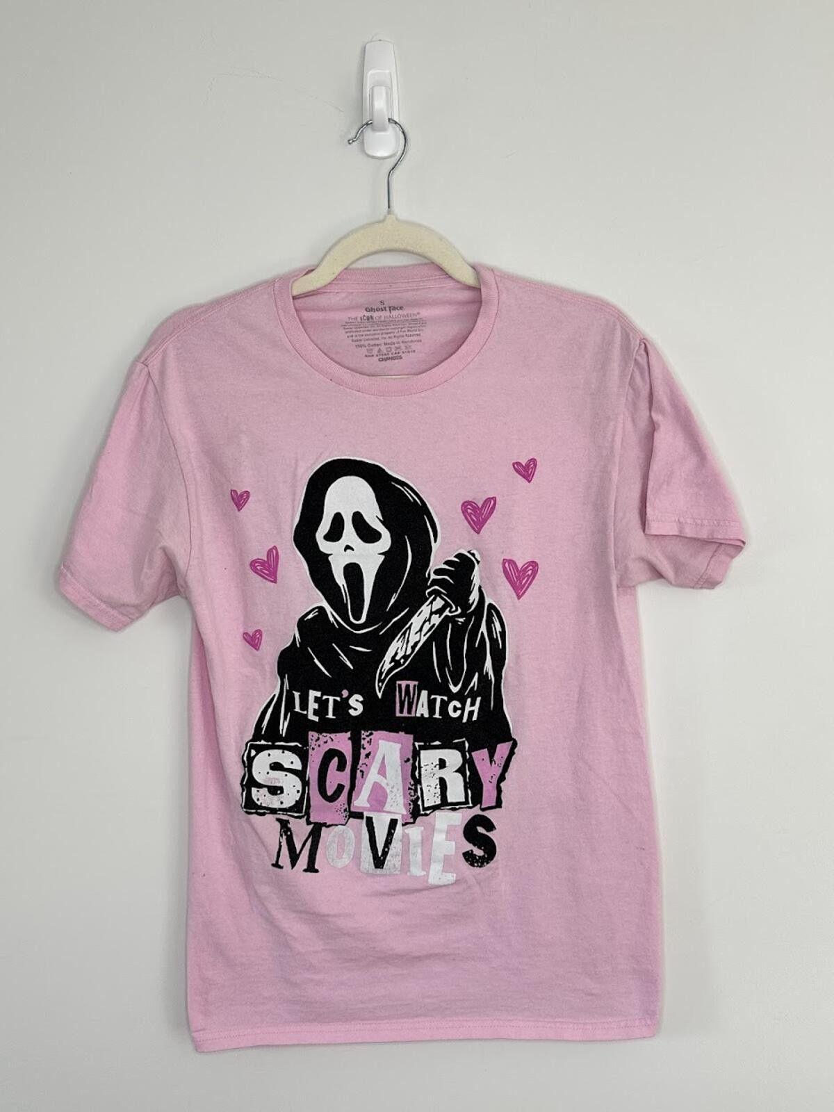 Other Ghost Face "Let's Watch Scary Movies" - Sz. S Size S / US 4 / IT 40 - 1 Thumbnail
