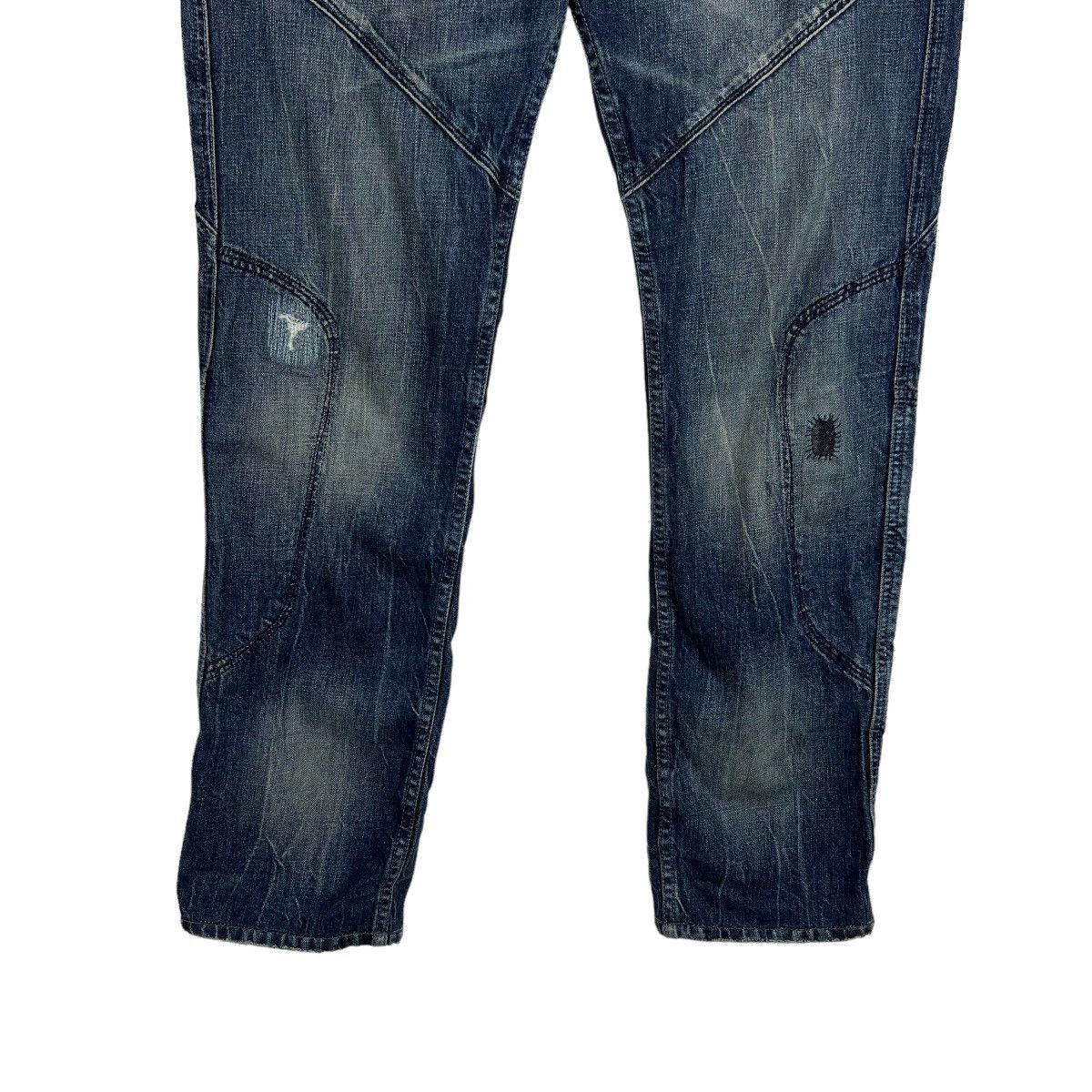 Diesel 🔥 DIESEL HYBRID BROKEN BORO DENIM Size US 34 / EU 50 - 4 Thumbnail