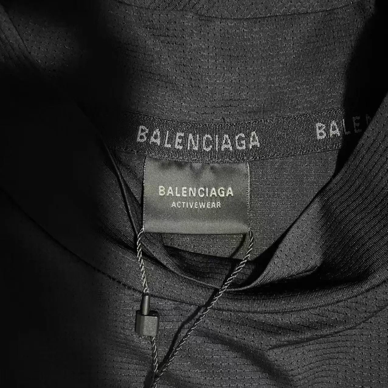 Balenciaga Balenciaga Classic 3M Reflective Logo Black Mesh SS T-Shirt Size US XS / EU 42 / 0 - 2 Thumbnail