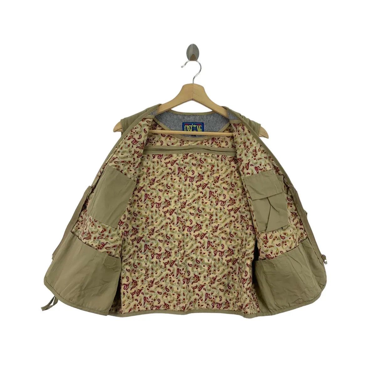 Vintage Vintage CASTING PAISLEY Outdoor Fishing Technical Vest Size US L / EU 52-54 / 3 - 4 Thumbnail