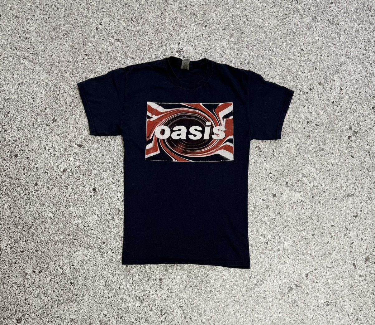 Band Tees × Vintage Vintage 2019 Oasis Box Logo England Rock Band Retro T-Shirt Size US M / EU 48-50 / 2 - 2 Thumbnail