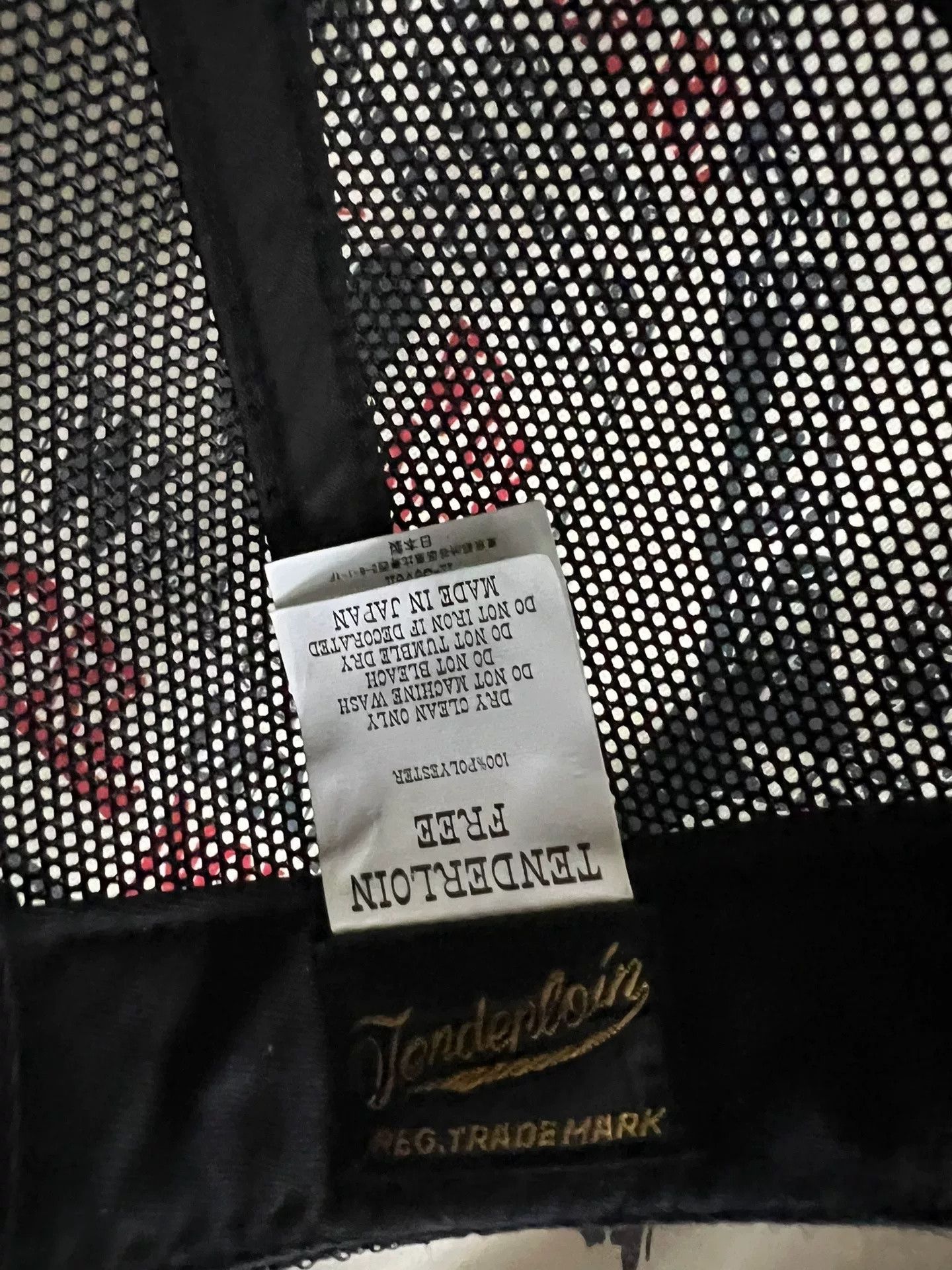 Tenderloin Mesh Trucker Baseball Cap Made Japan Size ONE SIZE - 9 Thumbnail