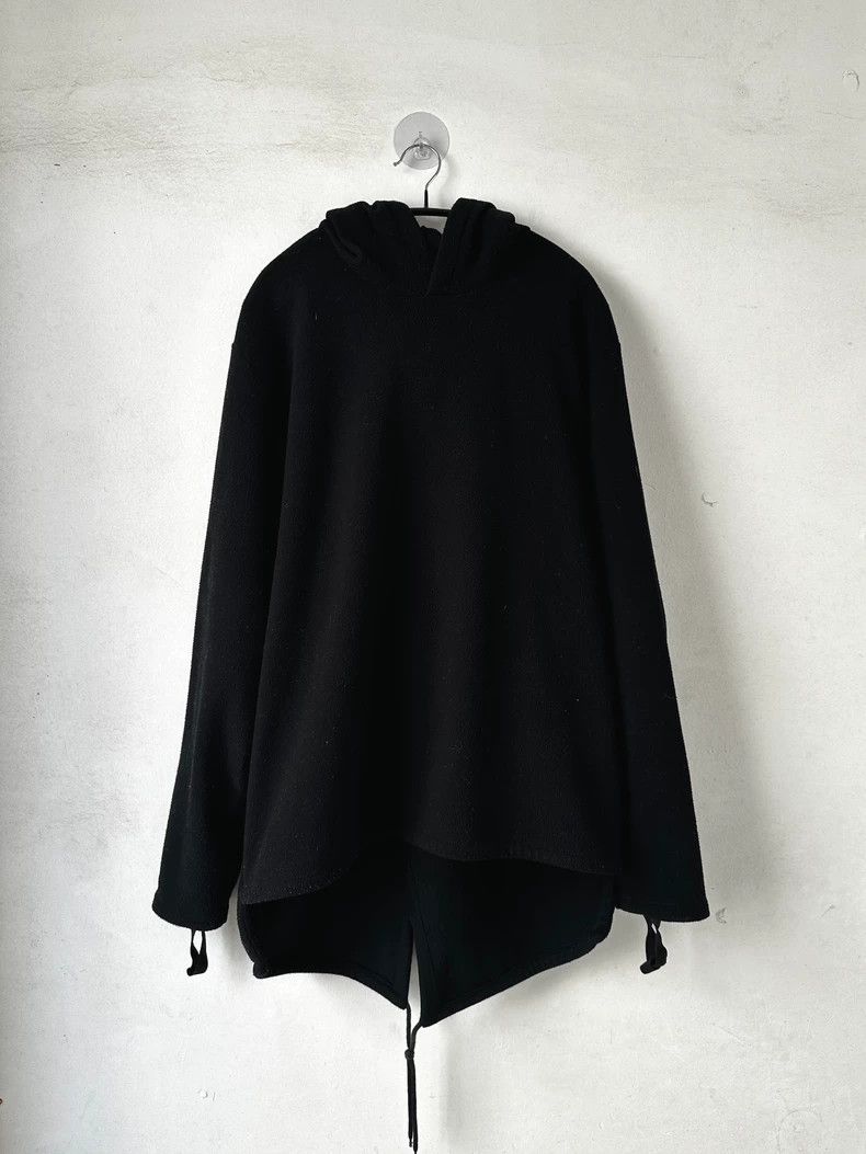 HELMUT LANG long fleece hoodie