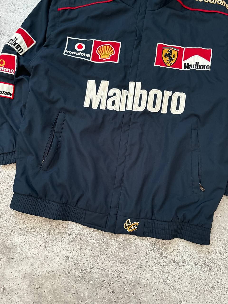 Ferrari × Marlboro × Vintage Vintage Marlboro Ferrari Racing Jacket Size US XXL / EU 58 / 5 - 3 Thumbnail