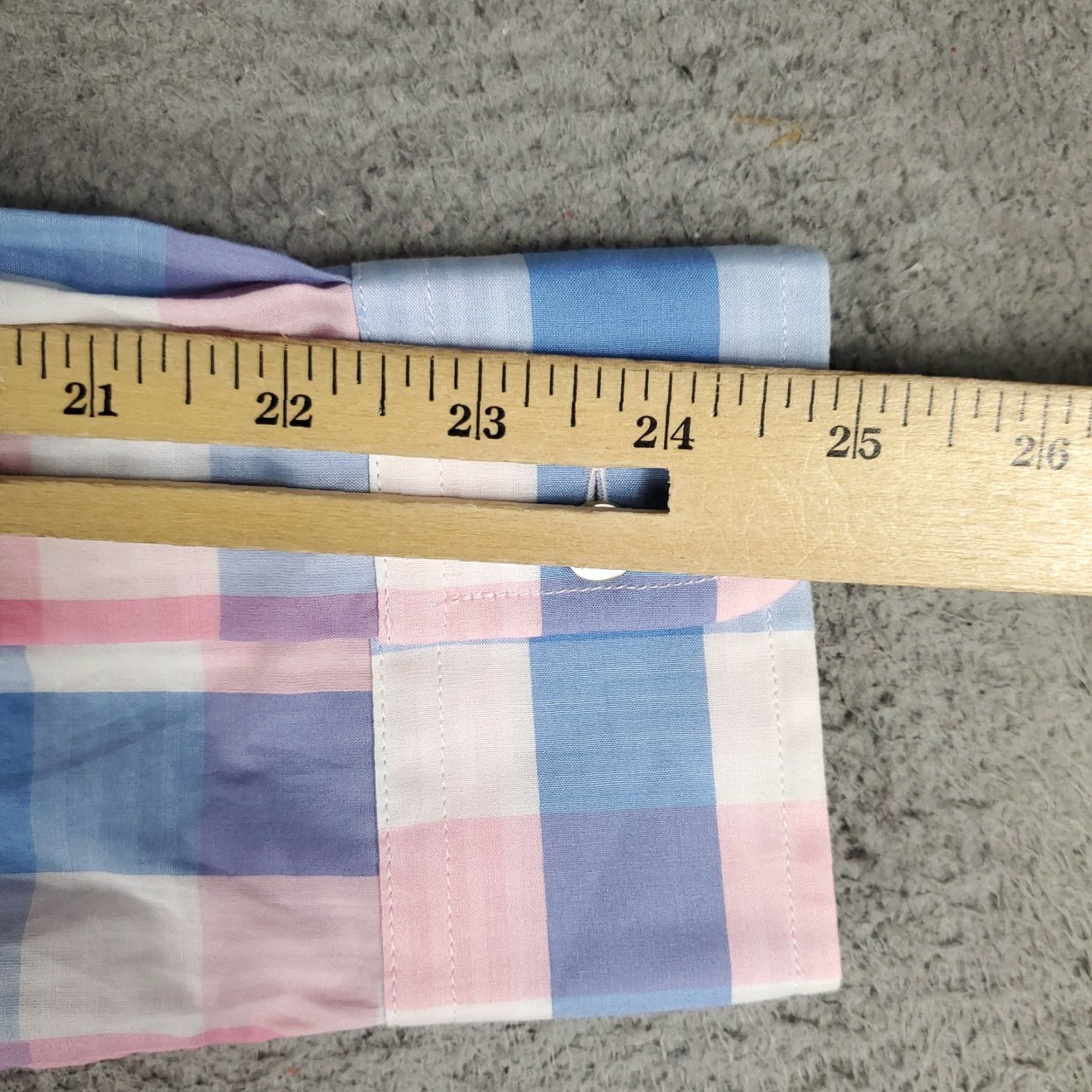 Vineyard Vines Vineyard Vines Shirt Mens M Pink Blue Plaid Classic Fit Button Up Size US M / EU 48-50 / 2 - 6 Thumbnail