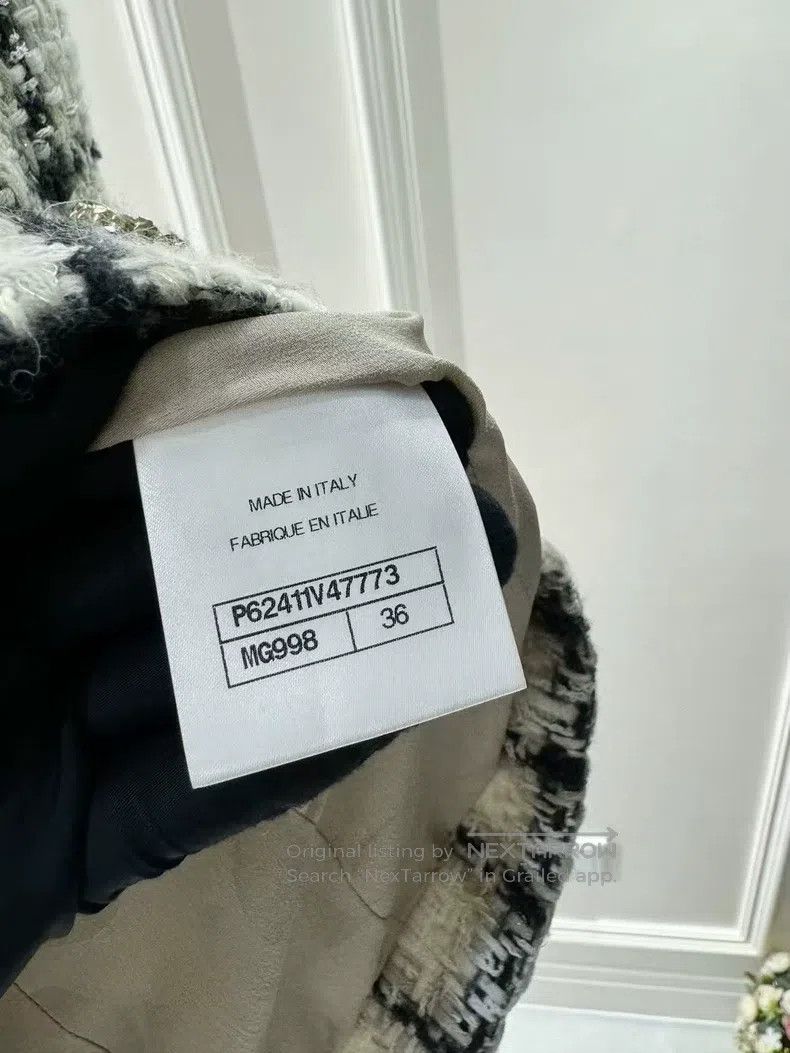 Chanel Chanel Snow Series White Plied Jacket Size XS / US 0-2 / IT 36-38 - 6 Thumbnail