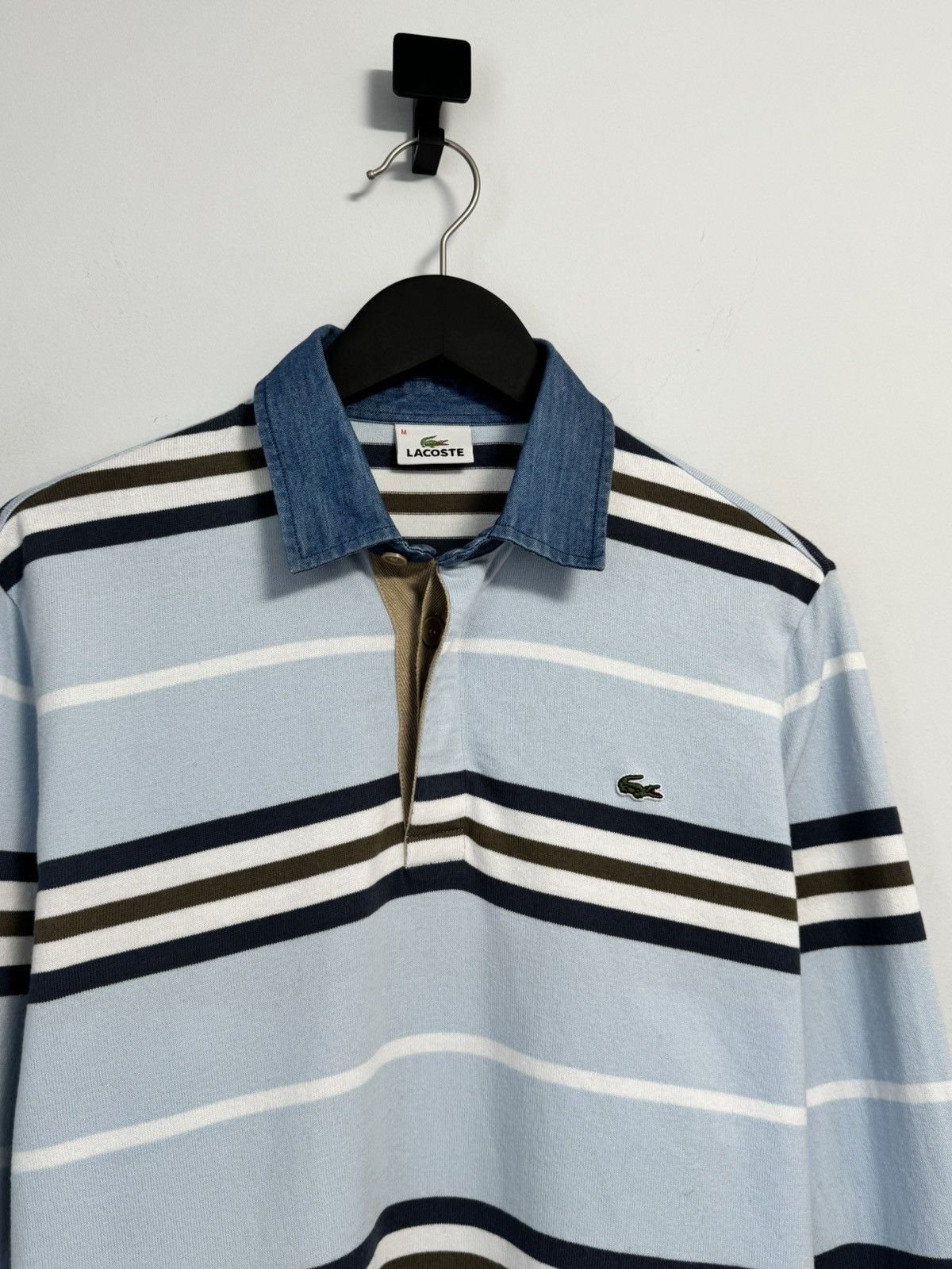 Lacoste Lacoste Vintage Y2K style Hype Long Sleeve Rare Size US M / EU 48-50 / 2 - 2 Thumbnail