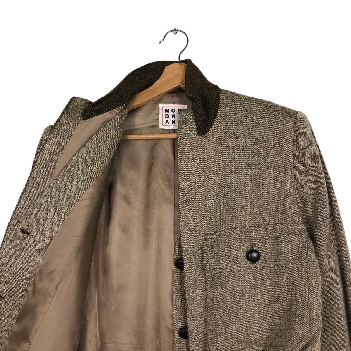Japanese Brand 📌Vintage Chore Jacket Work Mondrian Japan Zipper Size US M / EU 48-50 / 2 - 15 Thumbnail