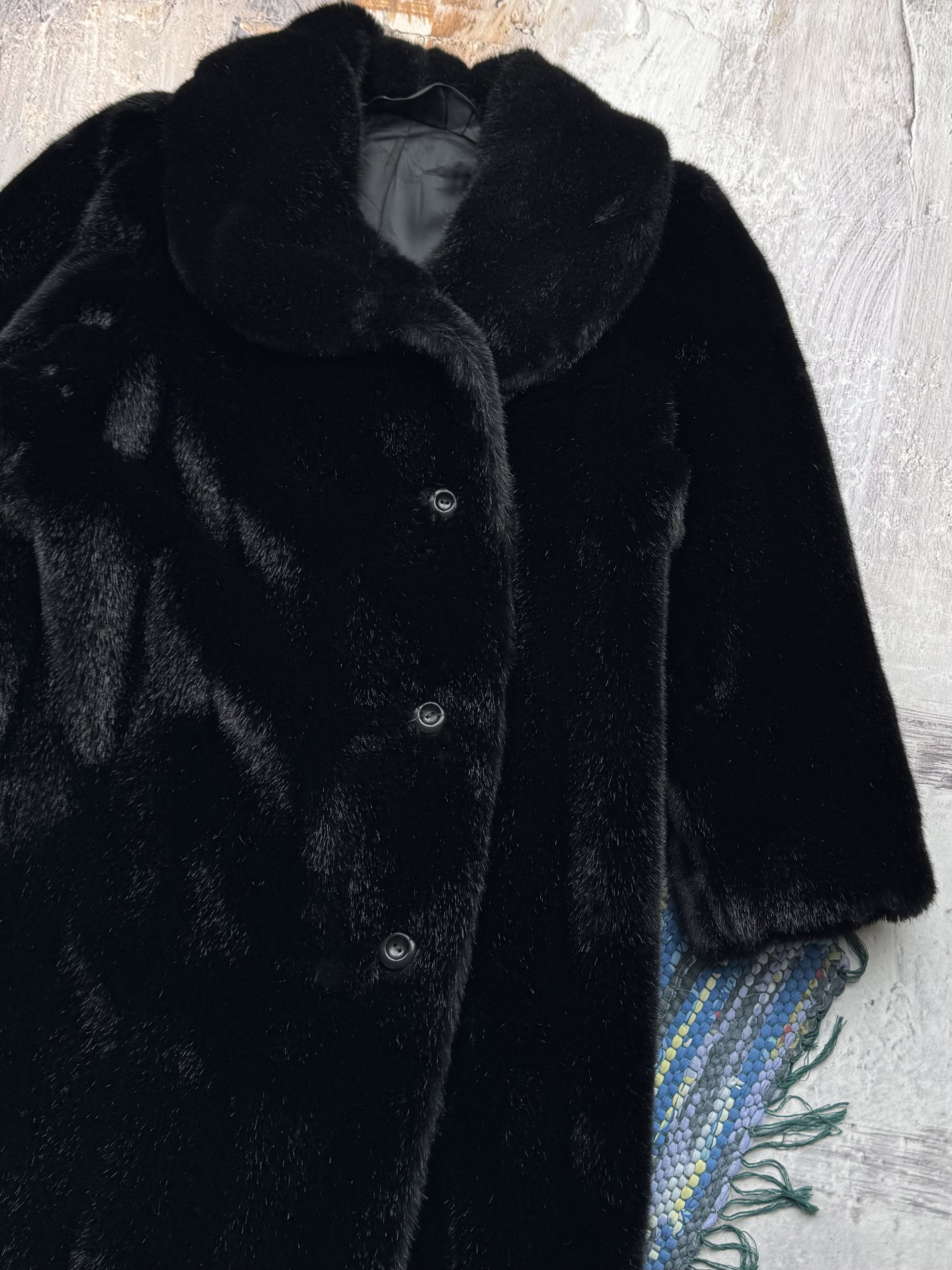 Vintage Vintage Faux Fur Coat A380(482) Size M / US 6-8 / IT 42-44 - 3 Thumbnail