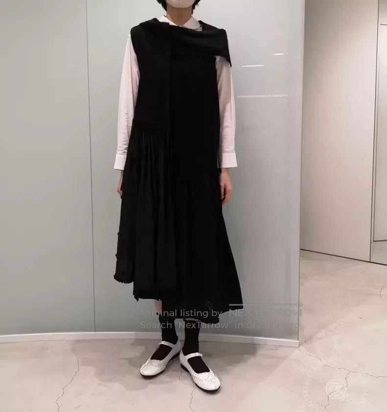 Comme des Garcons Comme des Garcons Asymmetrical long dress with patchwork Size S / US 4 / IT 40 - 2 Thumbnail