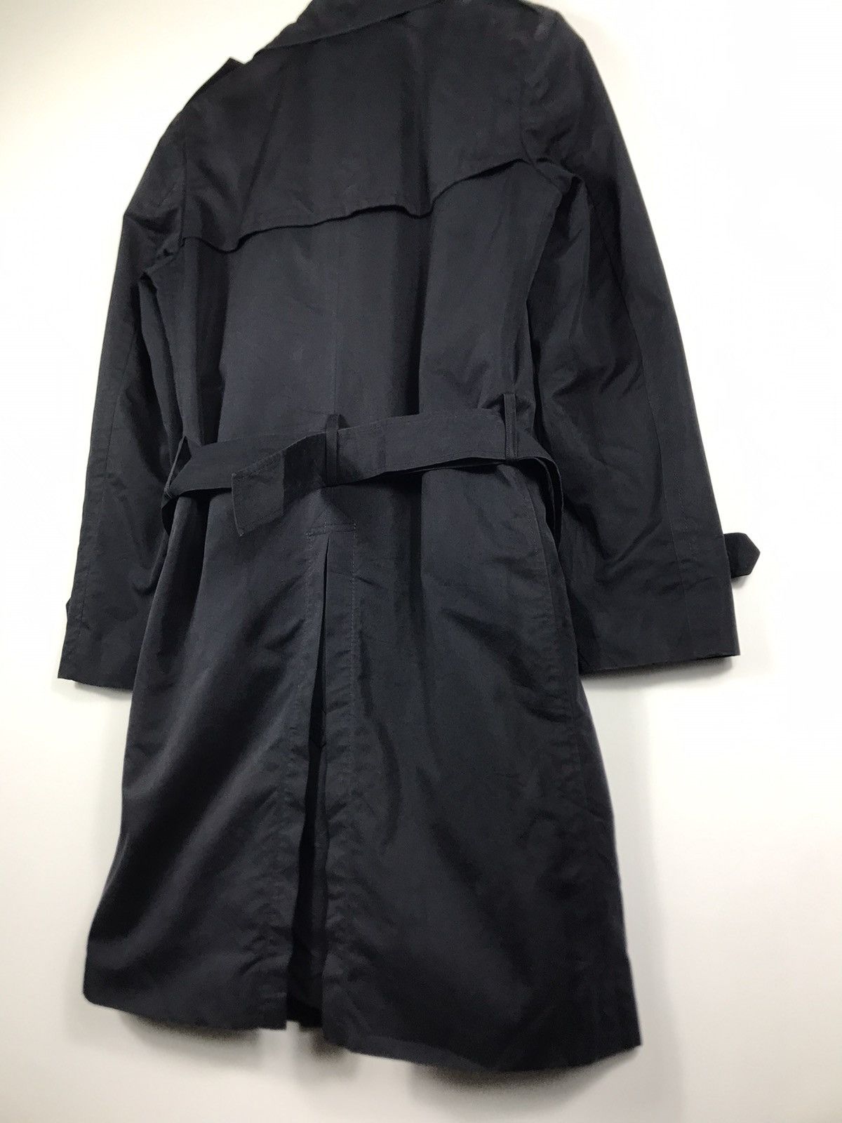 United Bamboo ⚡️Vintage Le Bac United Bamboo Double Breast Trench Long Coat Size S / US 4 / IT 40 - 16 Thumbnail