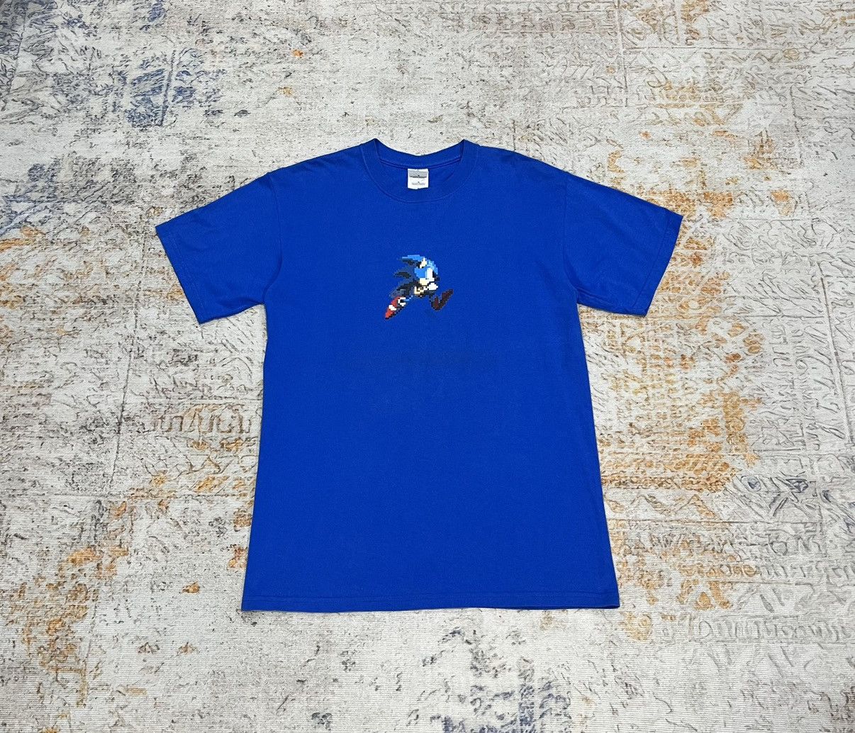 Gildan 2000s Sega Sonic Pixel Logo Aniversary 2005 15th Size US M / EU 48-50 / 2 - 1 Thumbnail