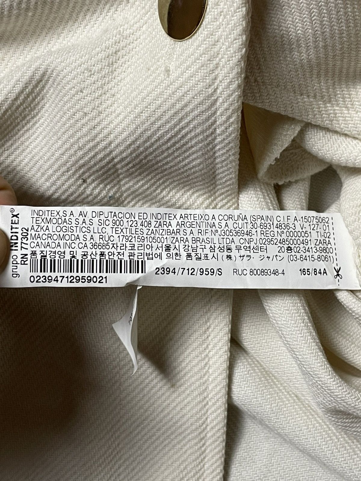 Vintage × Zara Zara Oversized Shirt Coat (28) Size US S / EU 44-46 / 1 - 8 Thumbnail