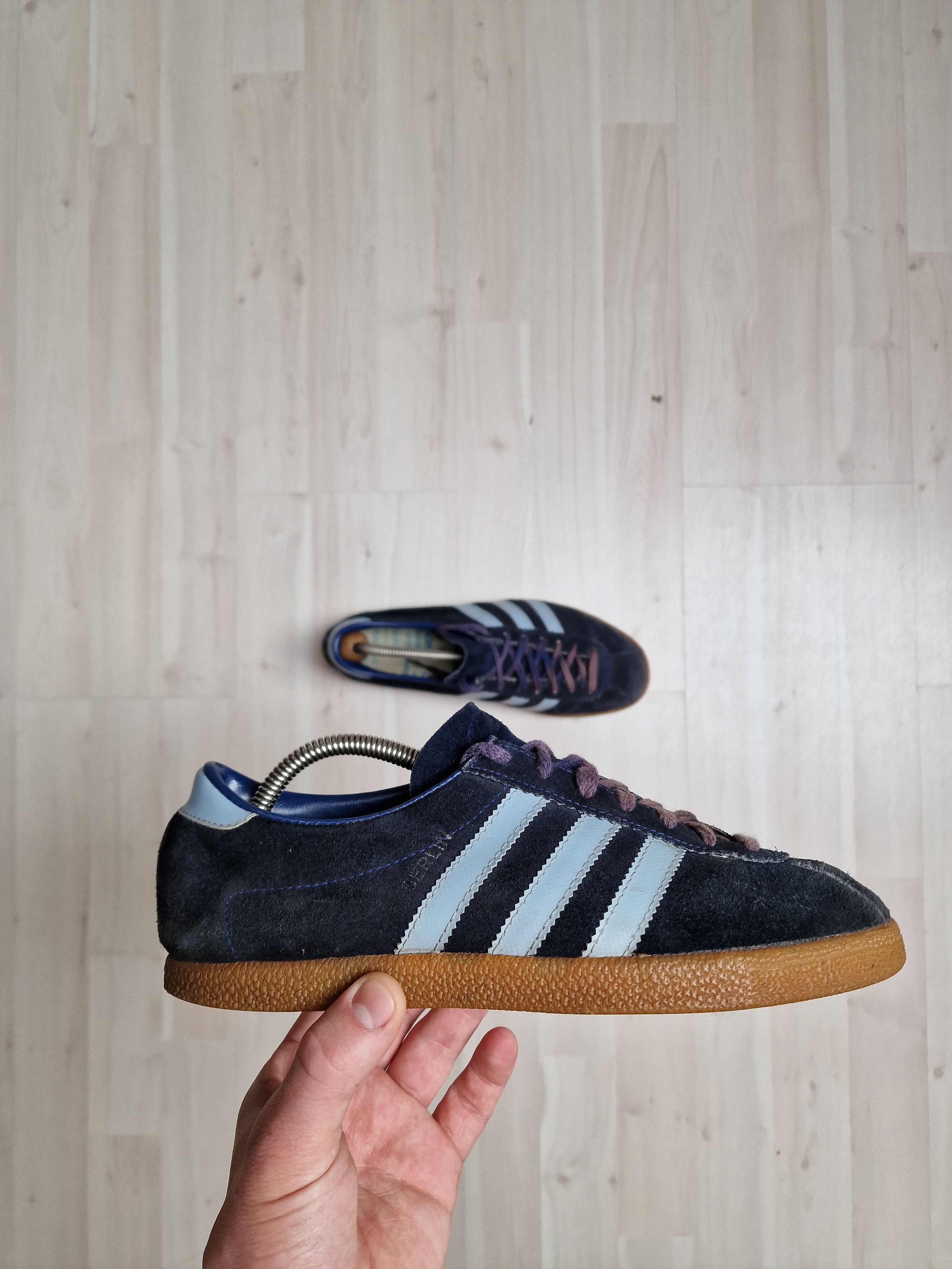 Adidas ADIDAS BERLIN Yugoslavia 3157 Navy Blue Vintage OG 70s 80s Size US 8 / EU 41 - 9 Thumbnail