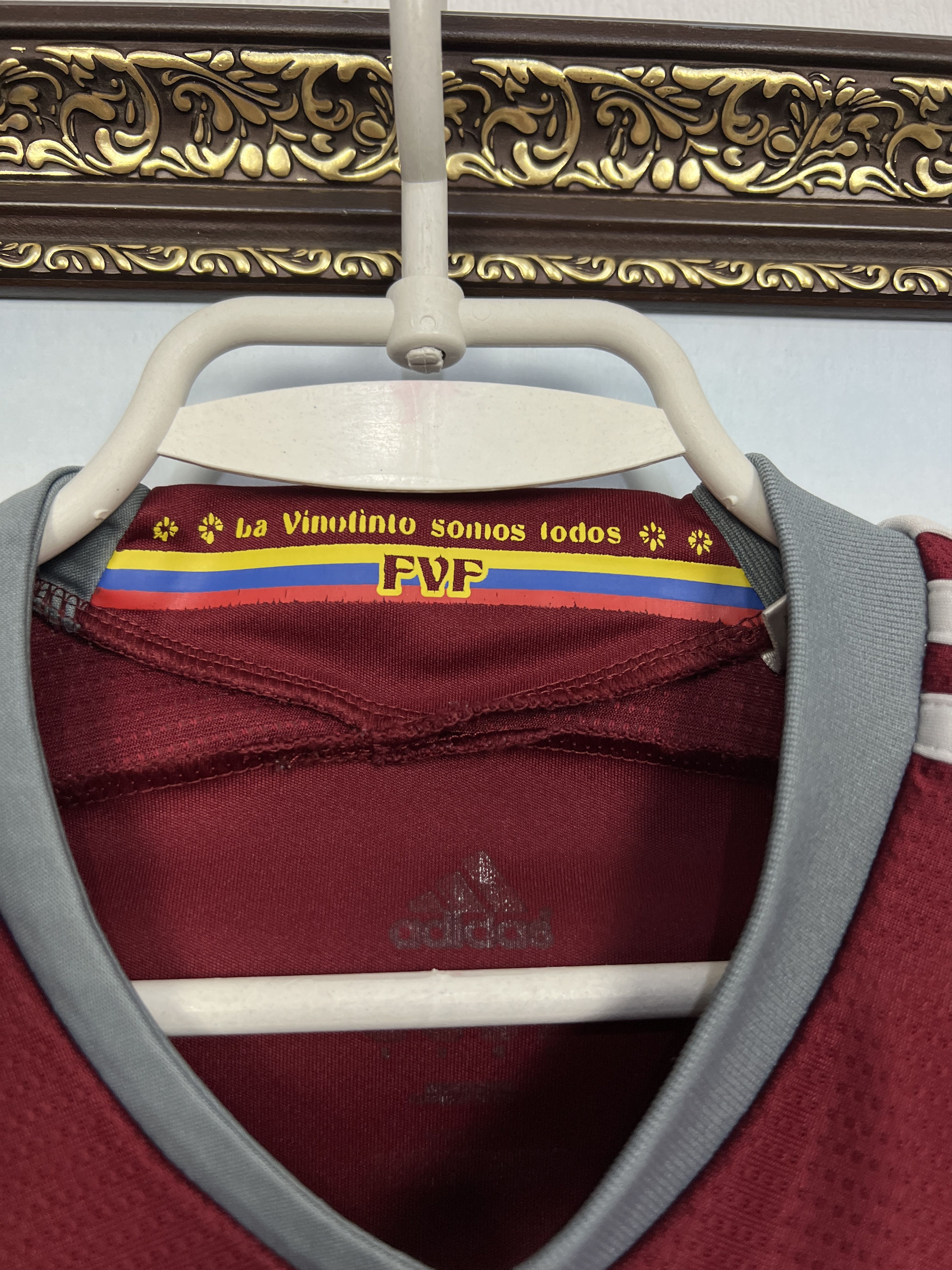Adidas Venezuela football shirt Soccer Long Sleeve Jersey Trikot Size US S / EU 44-46 / 1 - 6 Thumbnail