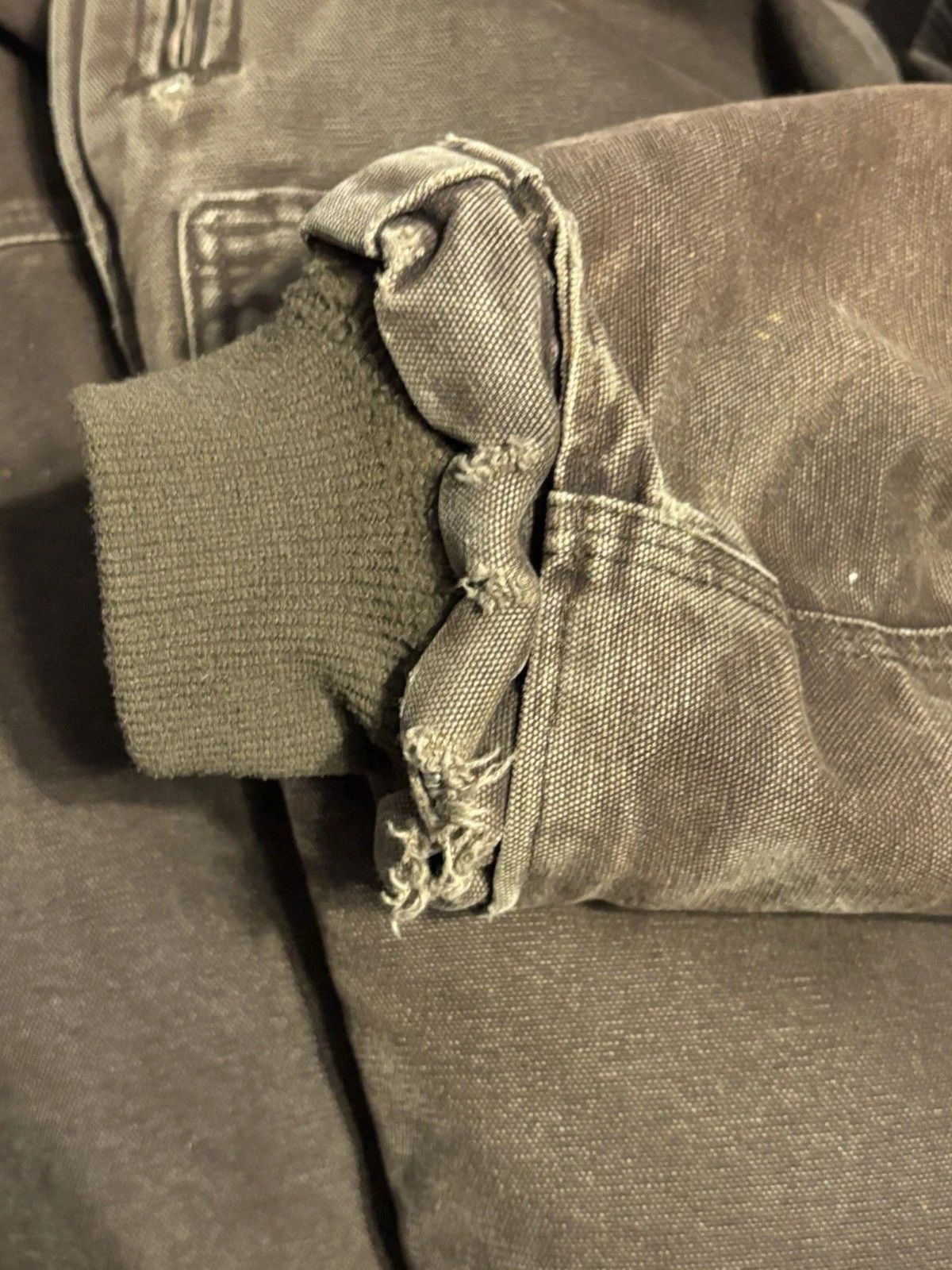 Carhartt Vintage 2XL Carhartt Sherpa-Lined Ridge Jacket C61 DKB Size US XXL / EU 58 / 5 - 11 Thumbnail