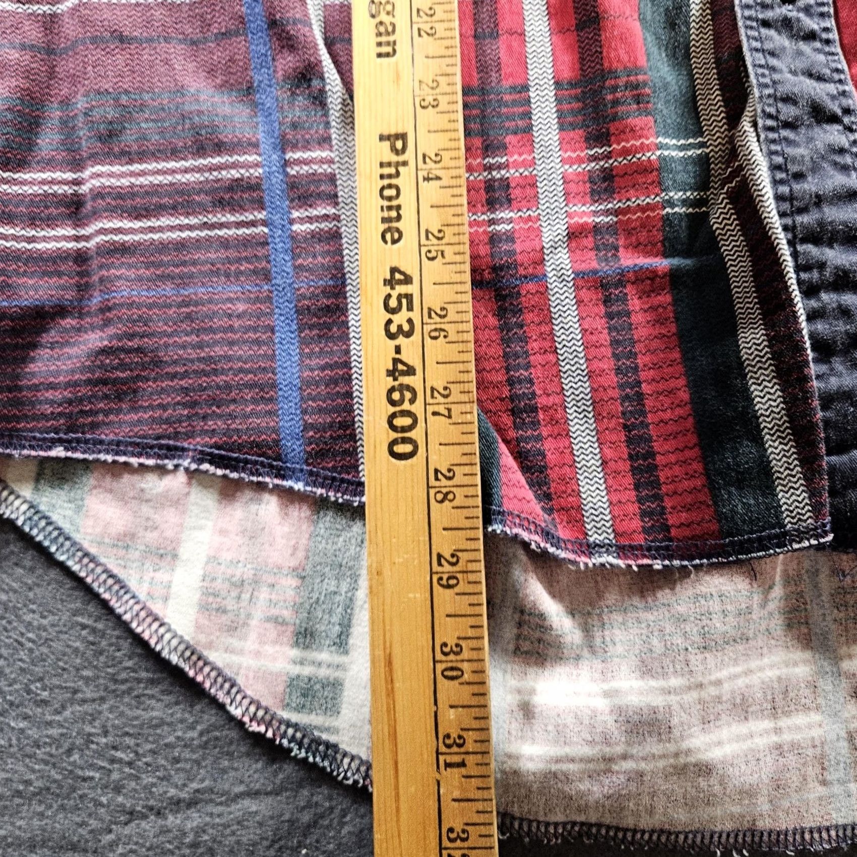 Wrangler Wrangler Mens Large Multicolor Plaid Button Down Long Sleeve 90s - Size Size US L / EU 52-54 / 3 - 5 Thumbnail