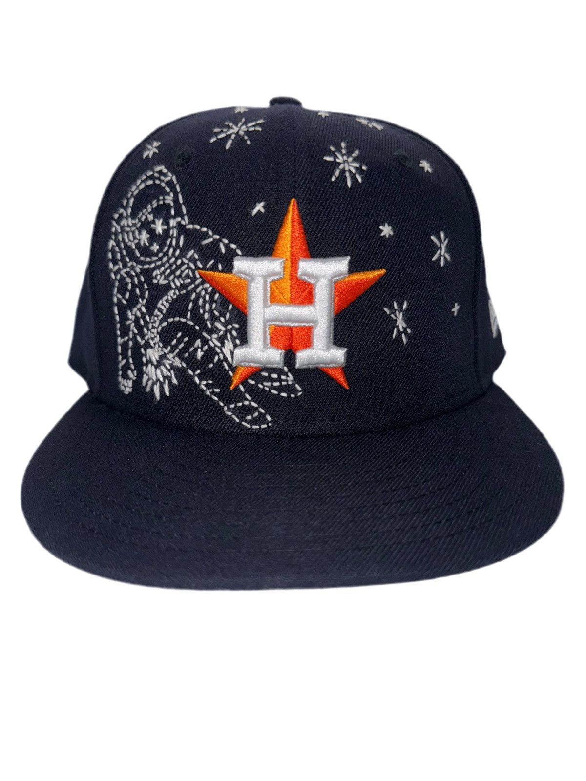 New Era Houston Astros custom 1of1 hat Size ONE SIZE - 2 Thumbnail