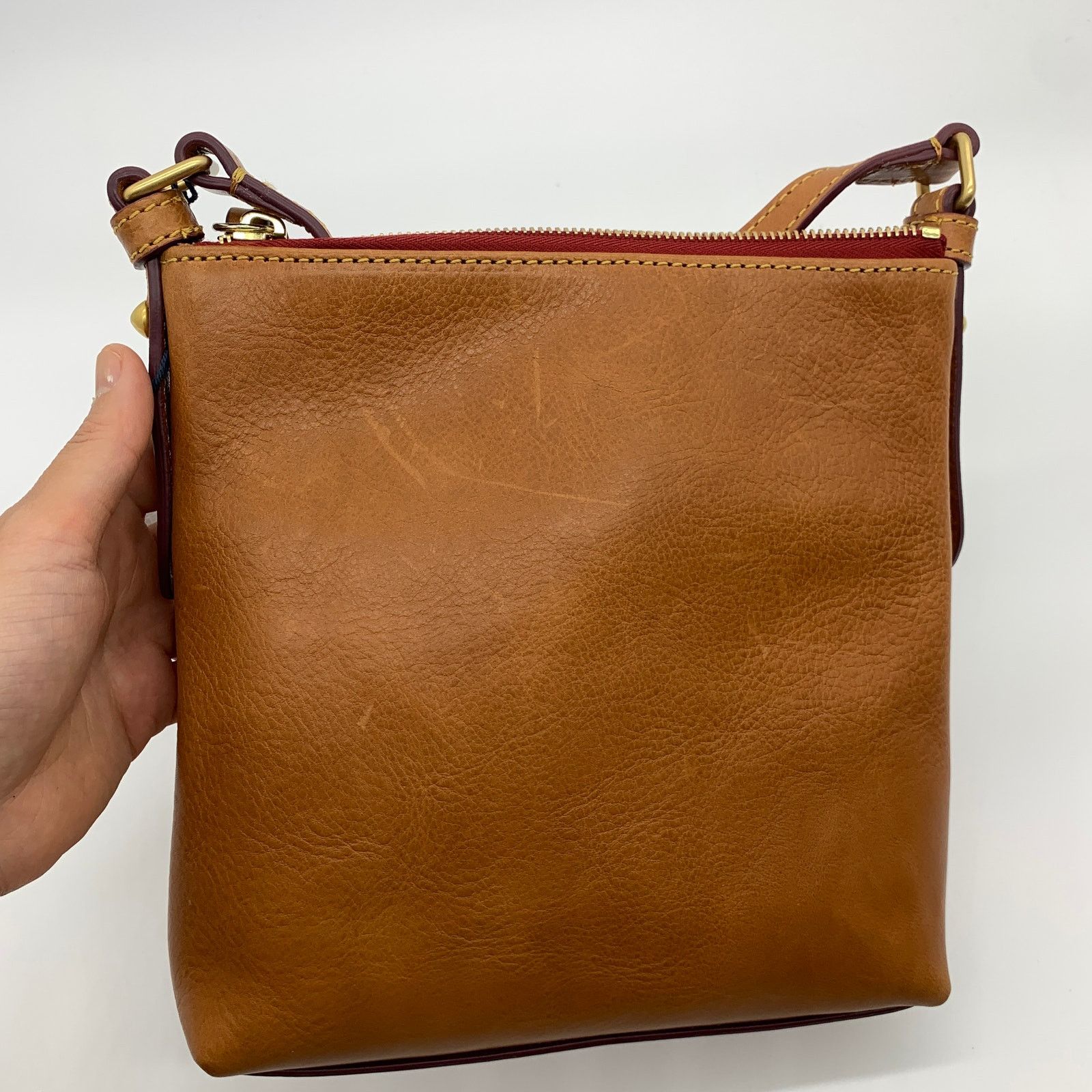 Dooney & Bourke Dooney & Bourke Leather Crossbody Purse Letter Carrier Size ONE SIZE - 2 Thumbnail