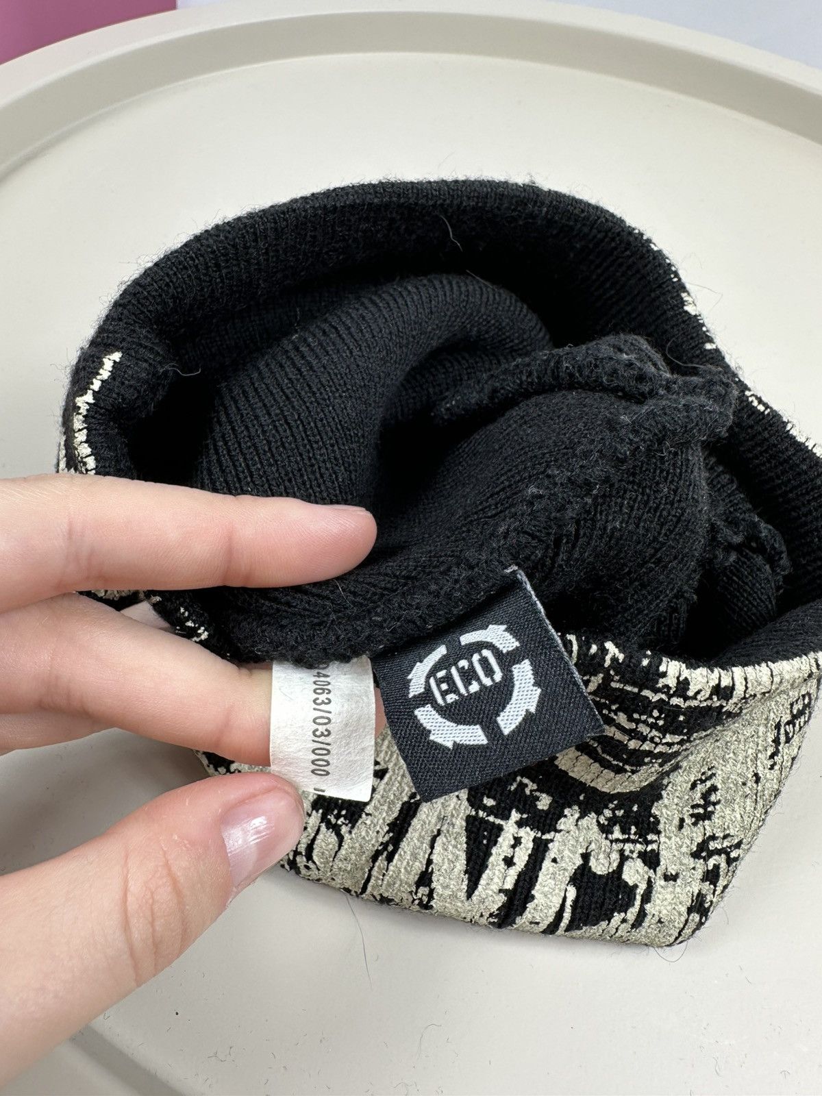 Vintage Eco vintage printed hat Size ONE SIZE - 9 Thumbnail