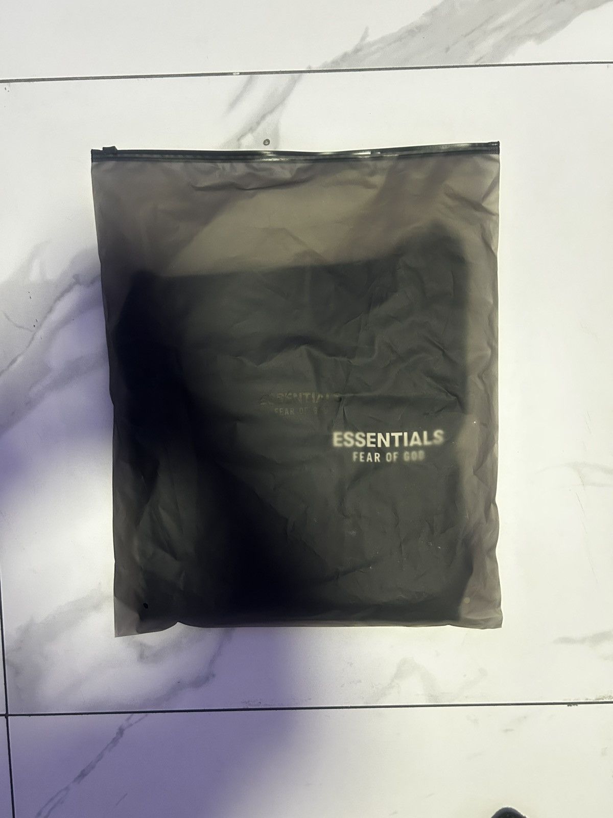 Essentials × Fear of God Fear Of God Essentials Jersey Crewneck T-Shirt ‘Black’ Size US XS / EU 42 / 0 - 6 Thumbnail